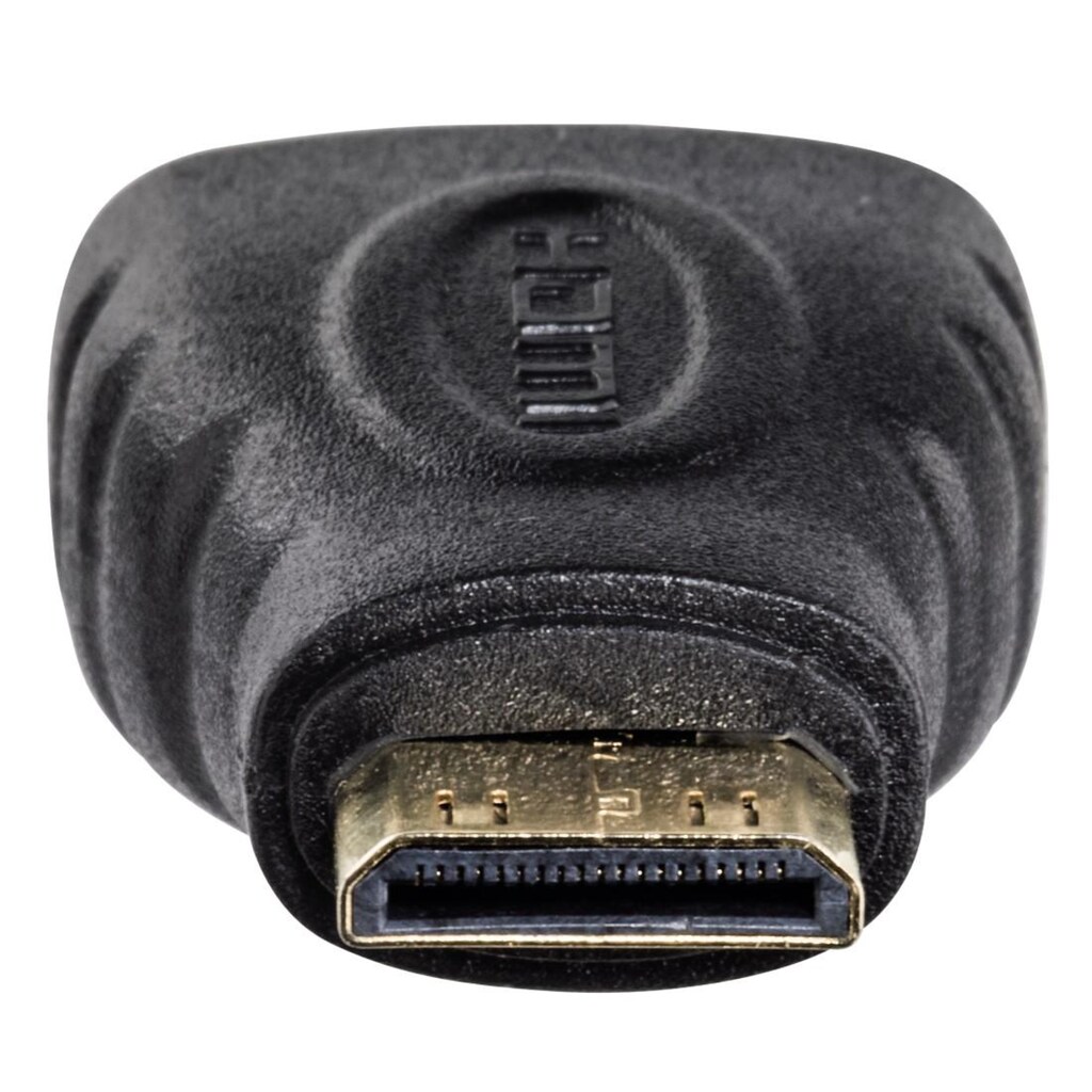 Hama HDMI-Adapter »Hama Mini-HDMI-Adapter, Mini-HDMI-Stecker - HDMI-Kupplung«, HDMI Typ C (Mini) zu HDMI