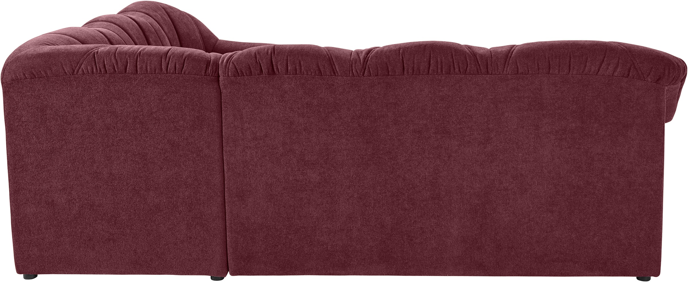 DOMO collection Ecksofa »Papenburg B/T/H: 242/190/84 cm L-Form«, wahlweise mit Bettfunktion, Langer Schenkel links oder rechts