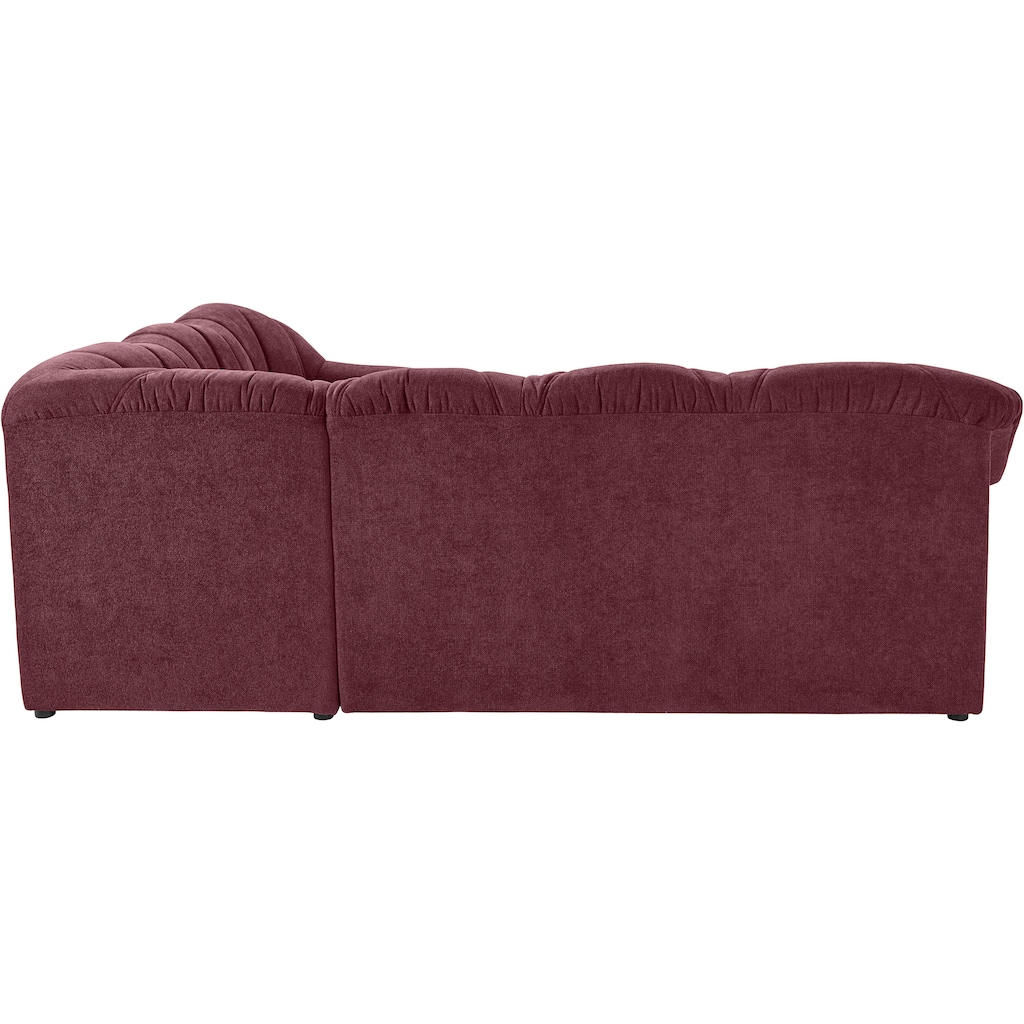 DOMO collection Ecksofa »Papenburg B/T/H: 242/190/84 cm«