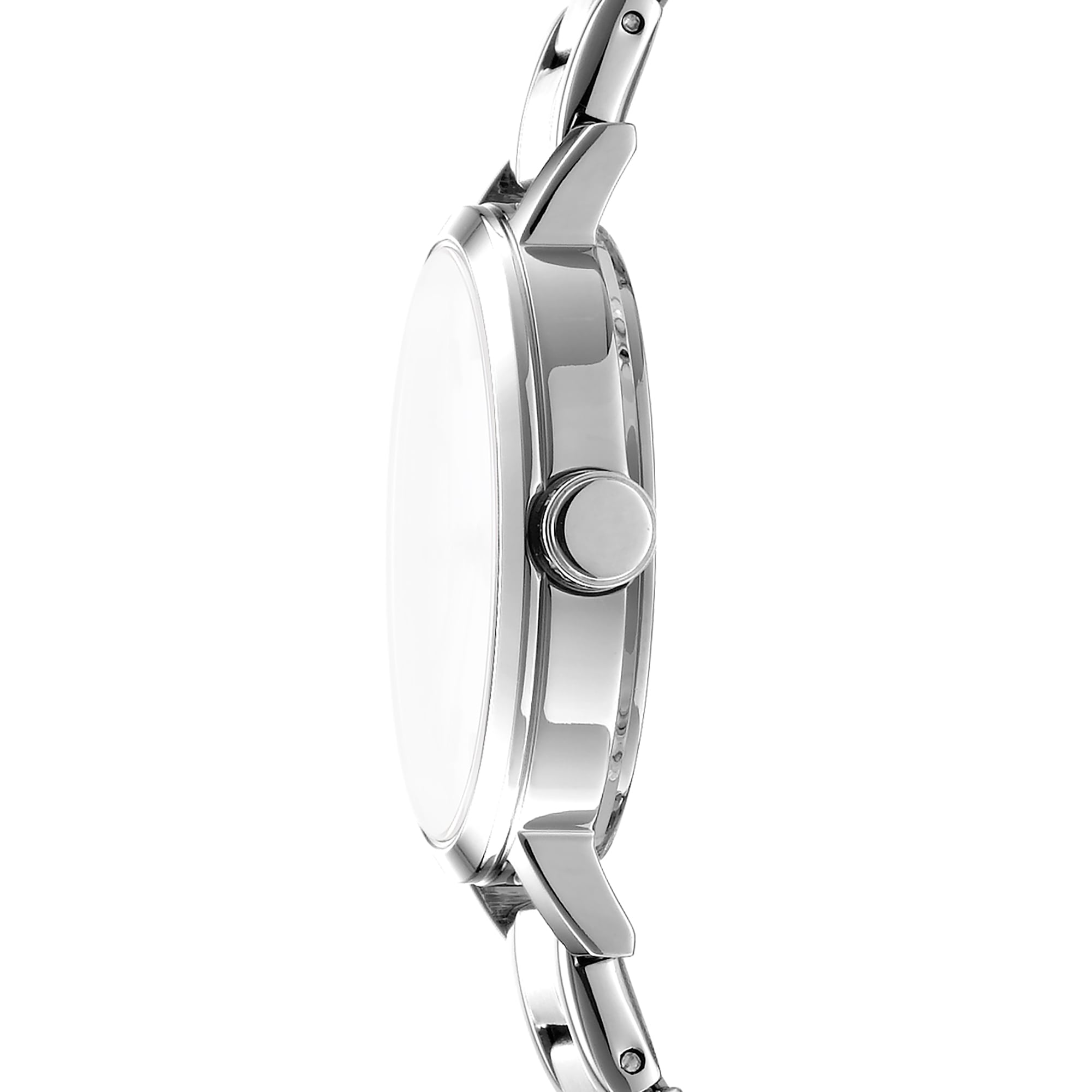DKNY Quarzuhr »Soho Glitz« Armbanduhr, Damenuhr, Edelstahlarmband, analog