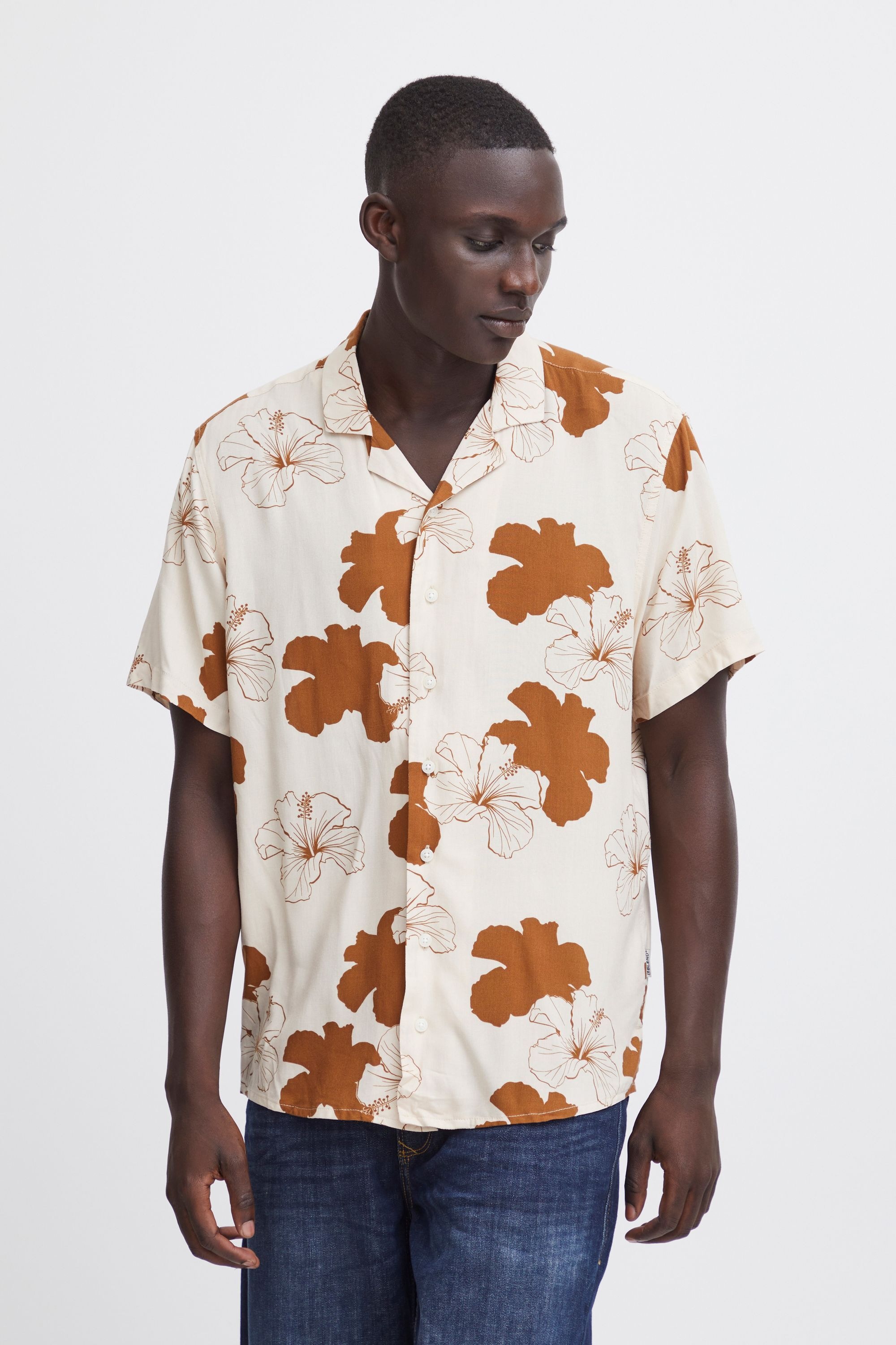 Blend Kurzarmshirt »Kurzarmhemd BHShirt«