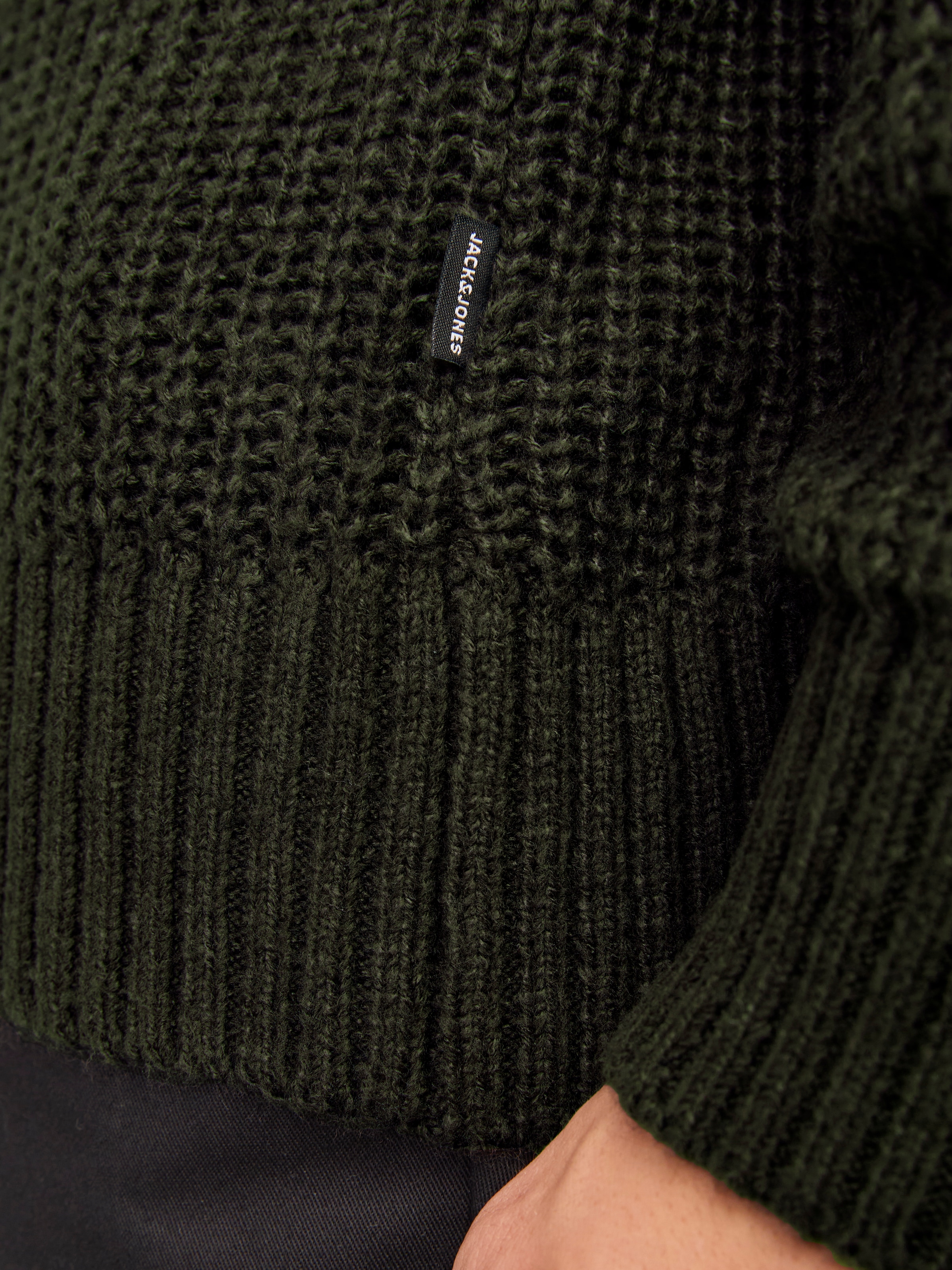 Jack & Jones Rundhalspullover »JJJONES KNIT CREW NECK«
