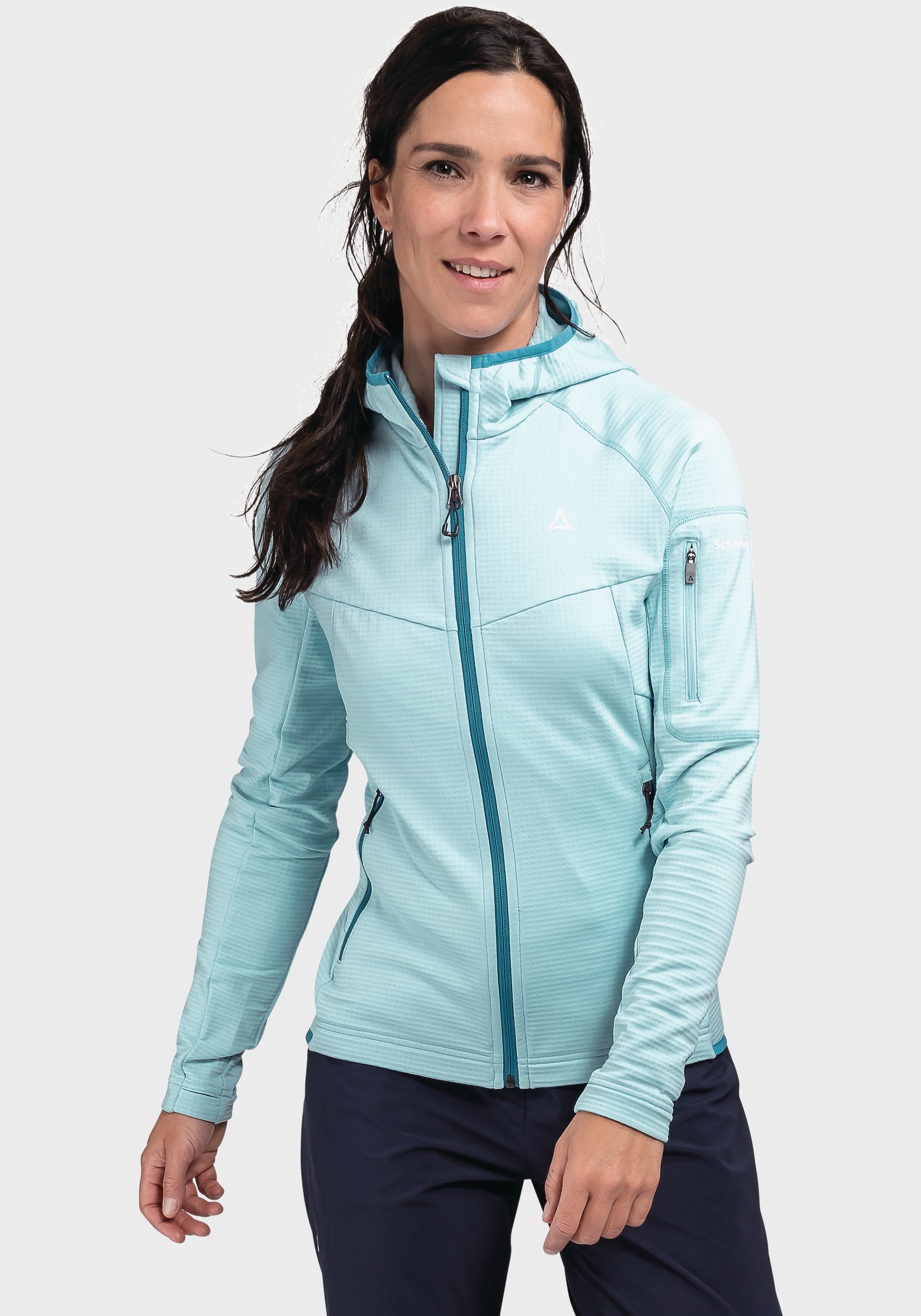 Schöffel Fleecejacke »Fleece Hoody Hydalen L«, mit Kapuze