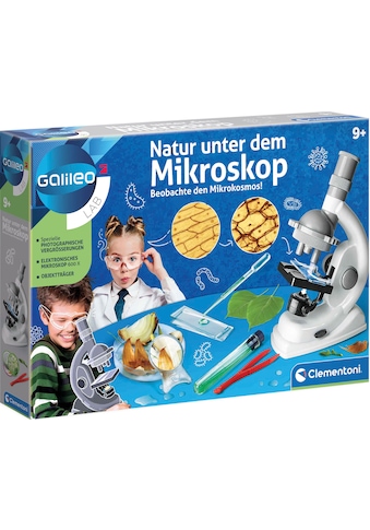 Clementoni® Kindermikroskop »Galileo, Natur unter dem Mikroskop« kaufen
