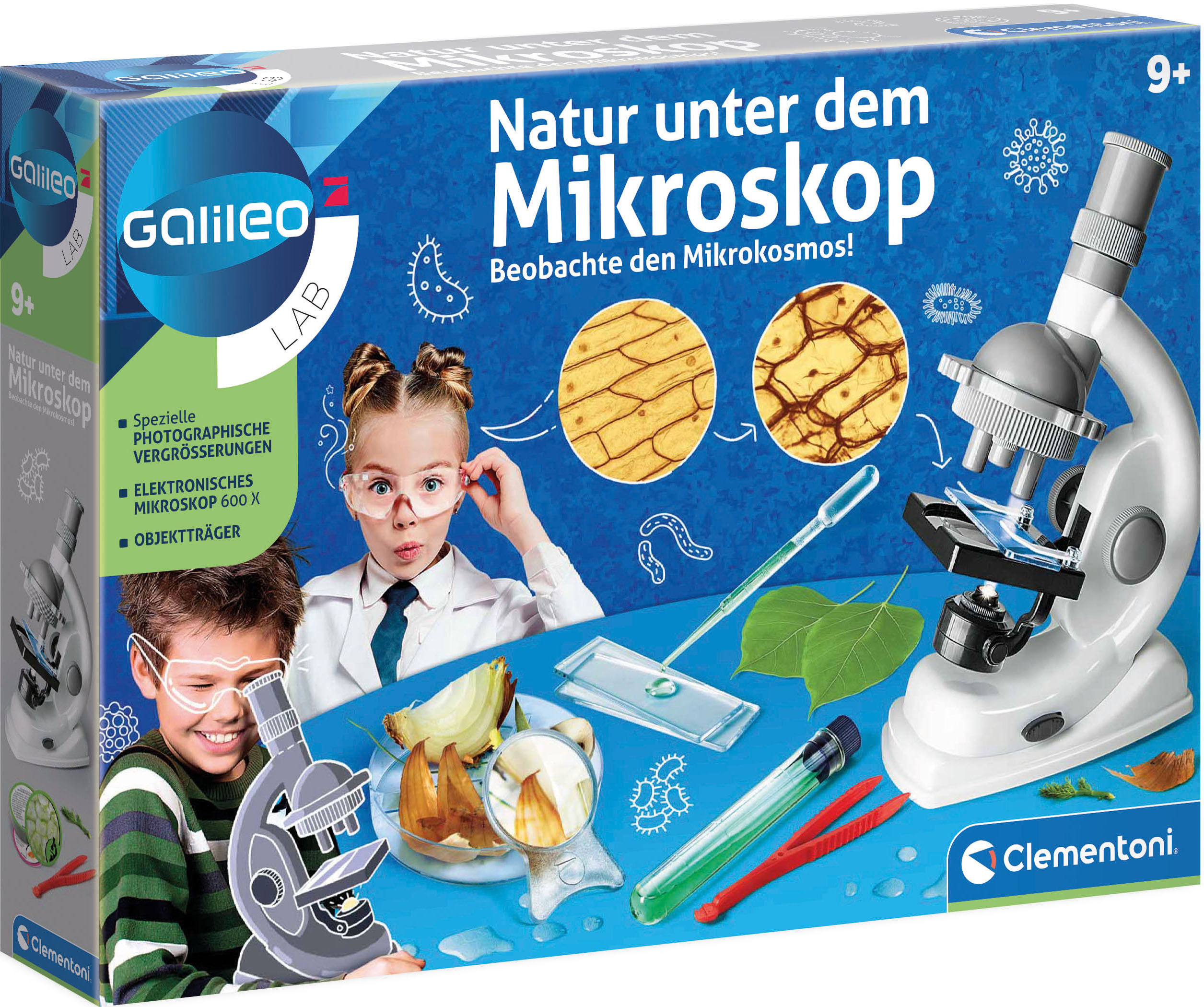 Experimentierkasten »Galileo, Natur unter dem Mikroskop«