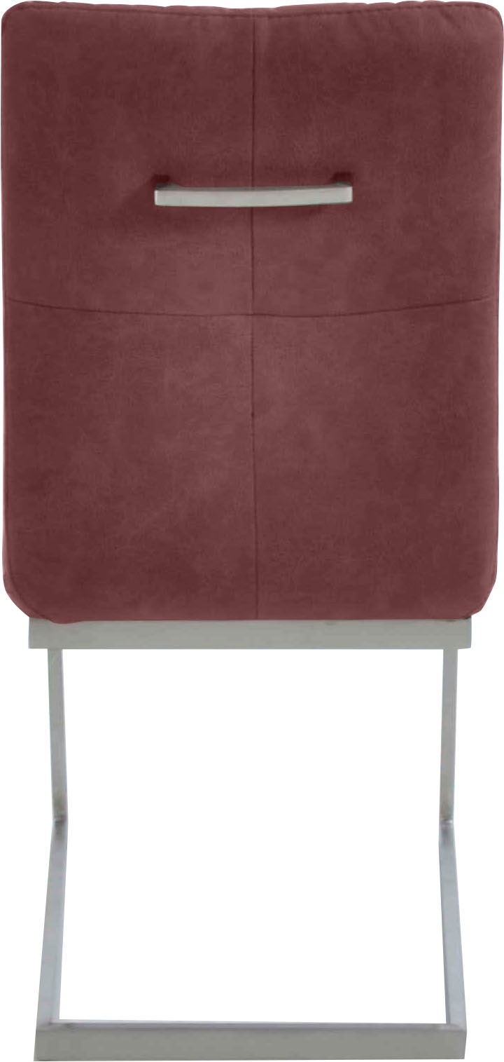 K+W Komfort & Wohnen Freischwinger »6511« () Freischwinger mit Hochkantrohr und praktischem Metallgriff am Rücken