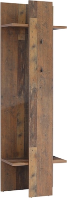 schmales Garderobenpaneel aus Holz