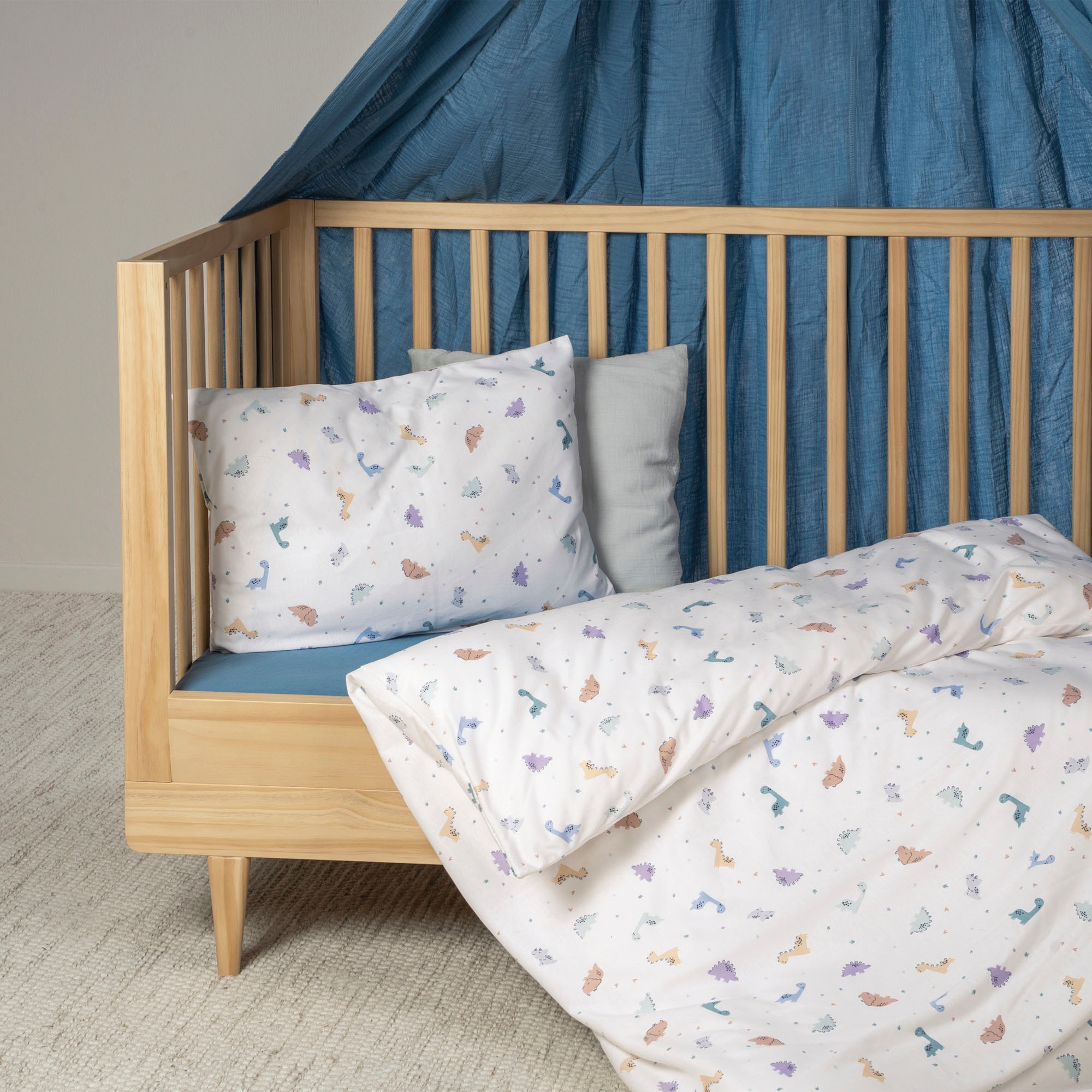 Julius Zöllner Kinderbettwäsche »Baby- und Kinderbettwäsche aus 100% Jersey-Baumwolle«, erhältlich in den Größen 80x80+35x40cm und 100x135+40x60cm