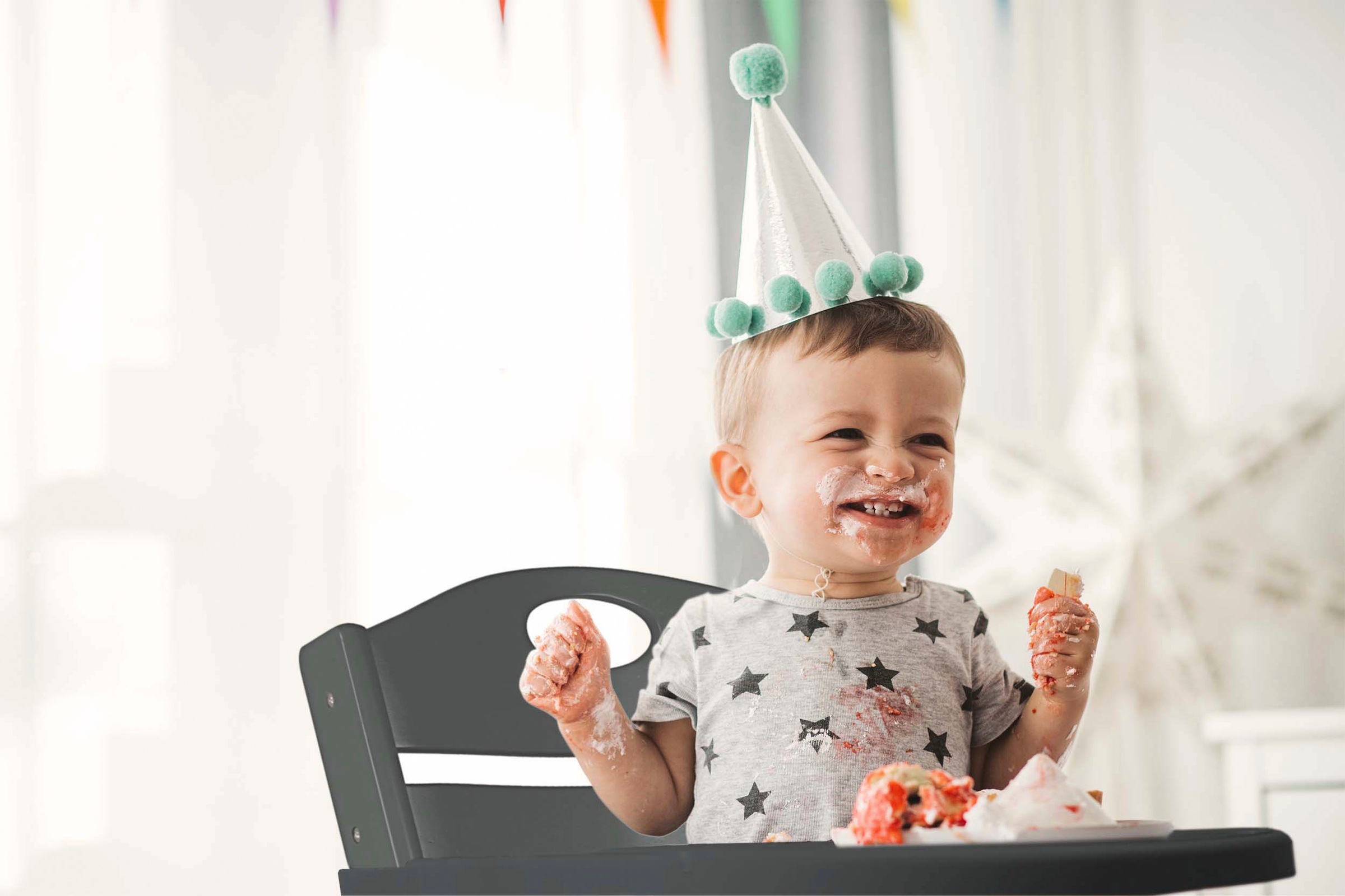 BabyGo Hochstuhl »Family, schwarz«