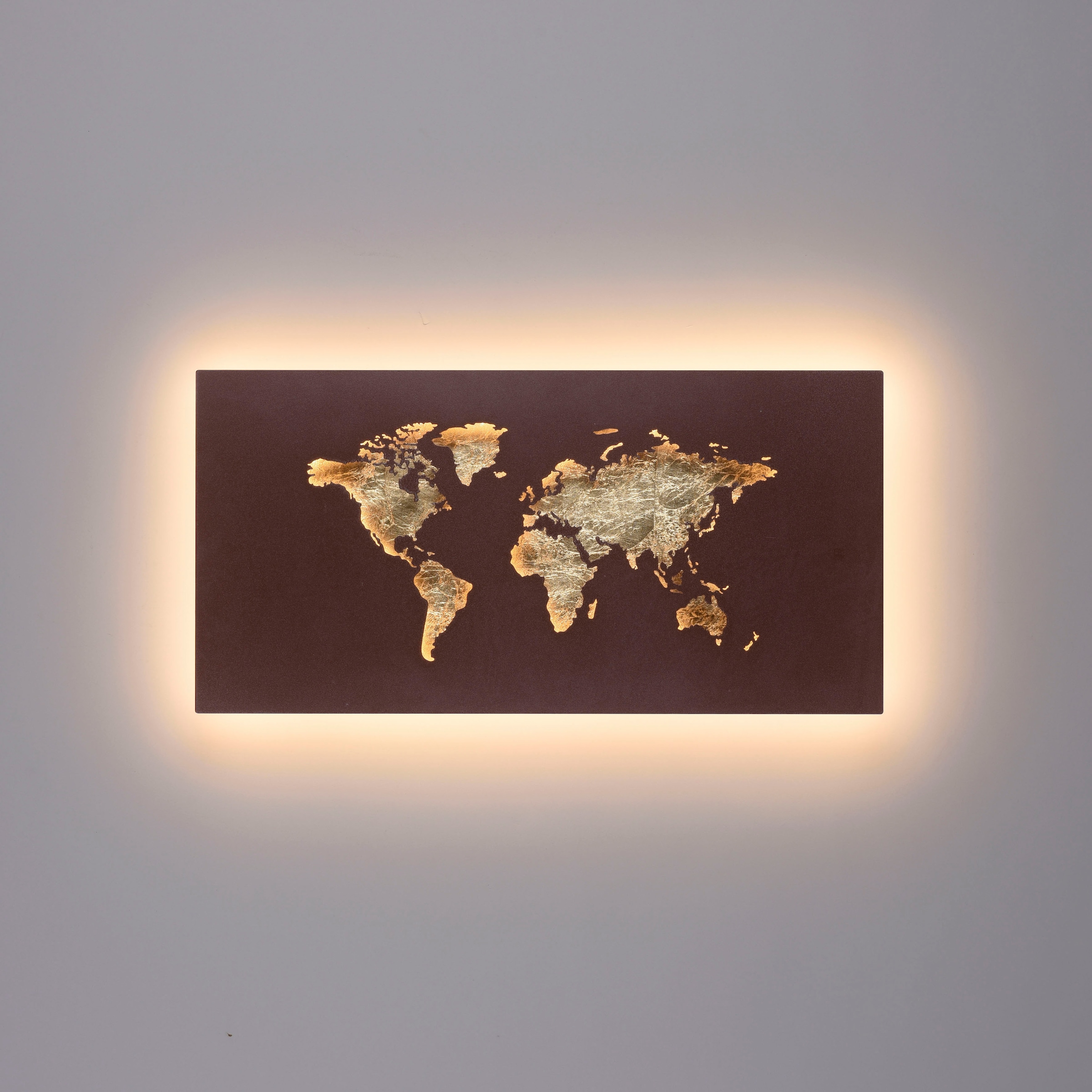 Paul Neuhaus LED Wandleuchte »MAP«, 1 flammig, Leuchtmittel LED-Board | LED fest integriert