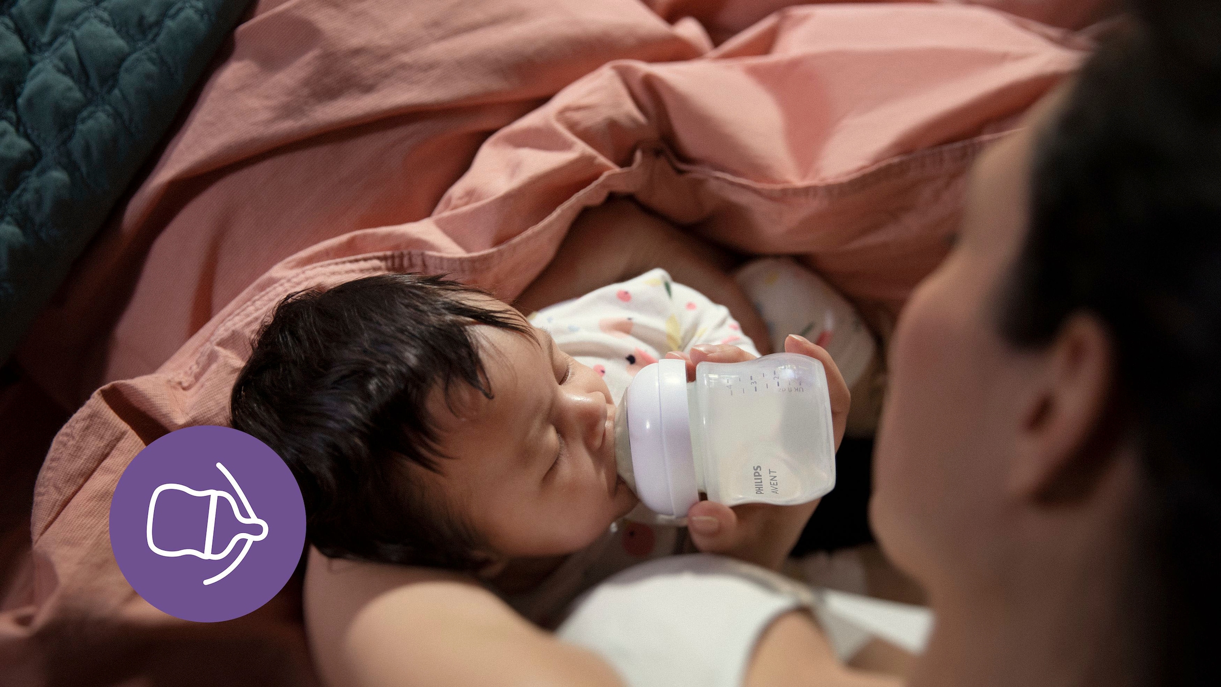 Philips AVENT Babyflasche »Natural Response Starter-Set Glas für Neugeborene SCD878/11«, 3 Flaschen aus Glas und ultra soft Schnuller