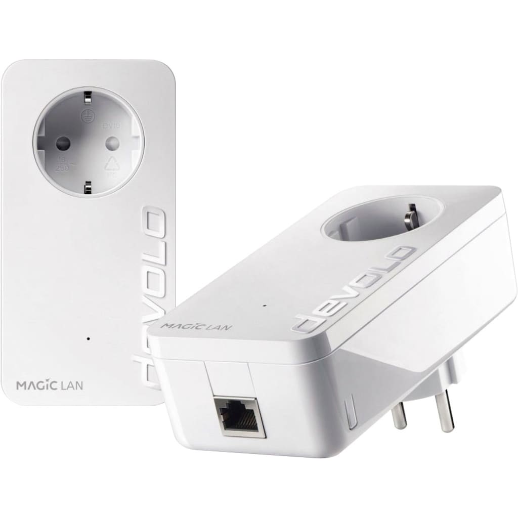 DEVOLO LAN-Router »Magic 2 LAN Starter Kit (2400Mbit, G.hn, 2x GbitLAN, Heimnetz)«