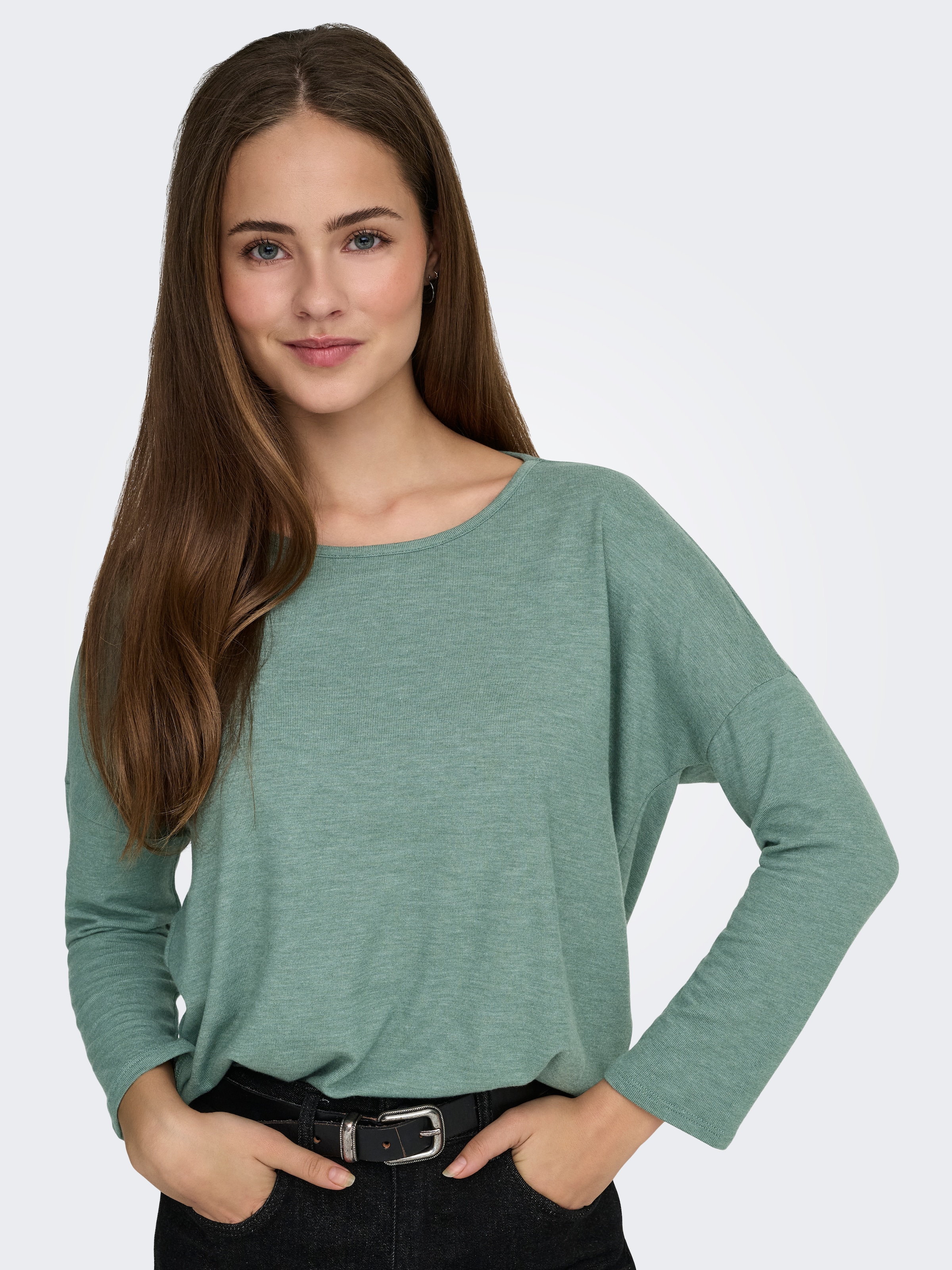 ONLY »ONLGLAMOUR 3/4 TOP JRS NOOS« in lässiger Oversize-Form