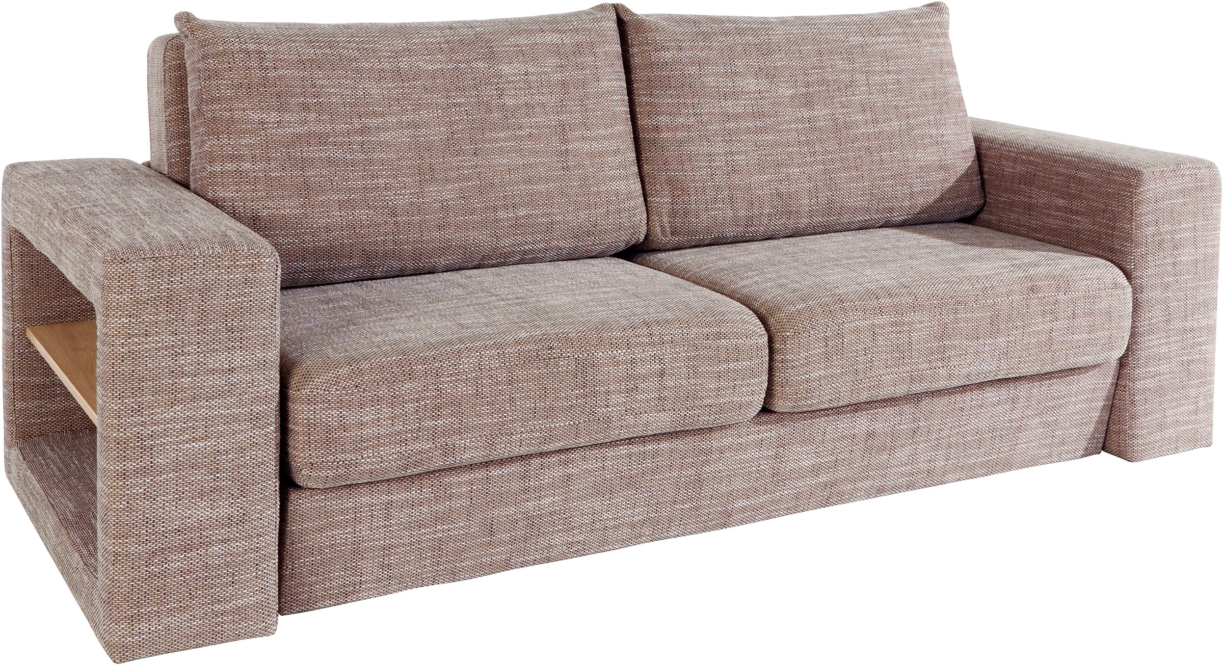 LOOKS by Wolfgang Joop 3,5-Sitzer »Looksvb«, Verwandlungssofa: aus Sofa wird Sofa mit 2 Hockern, mit Regalfunktion