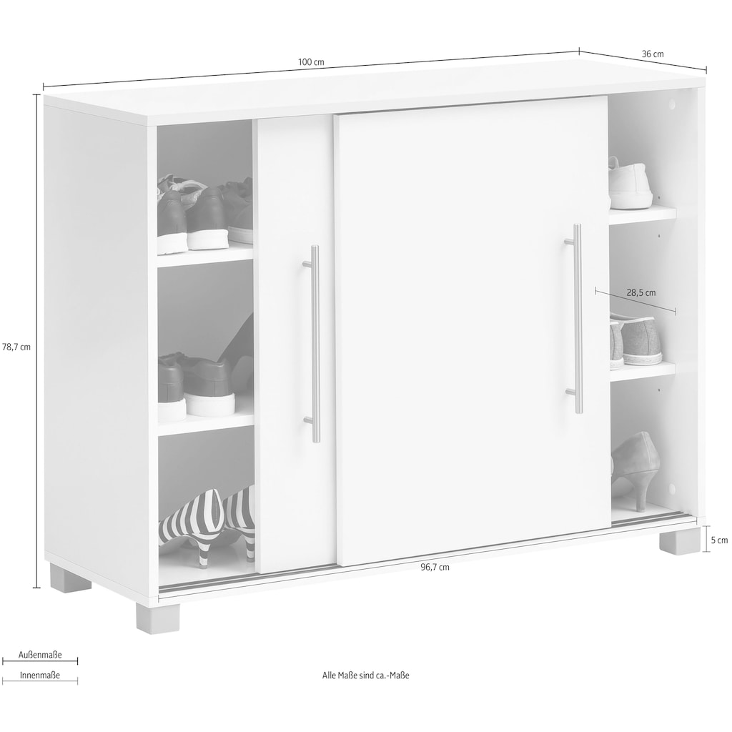 Schildmeyer Schuhschrank »Pisa«