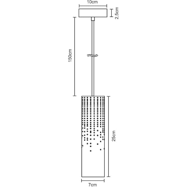 Paco Home Pendelleuchte »BAROLL«, 1 flammig-flammig, LED, GU10, Lampe Für Wohnzimmer  Esszimmer Küche, Höhenverstellbar online kaufen | mit 3 Jahren XXL Garantie