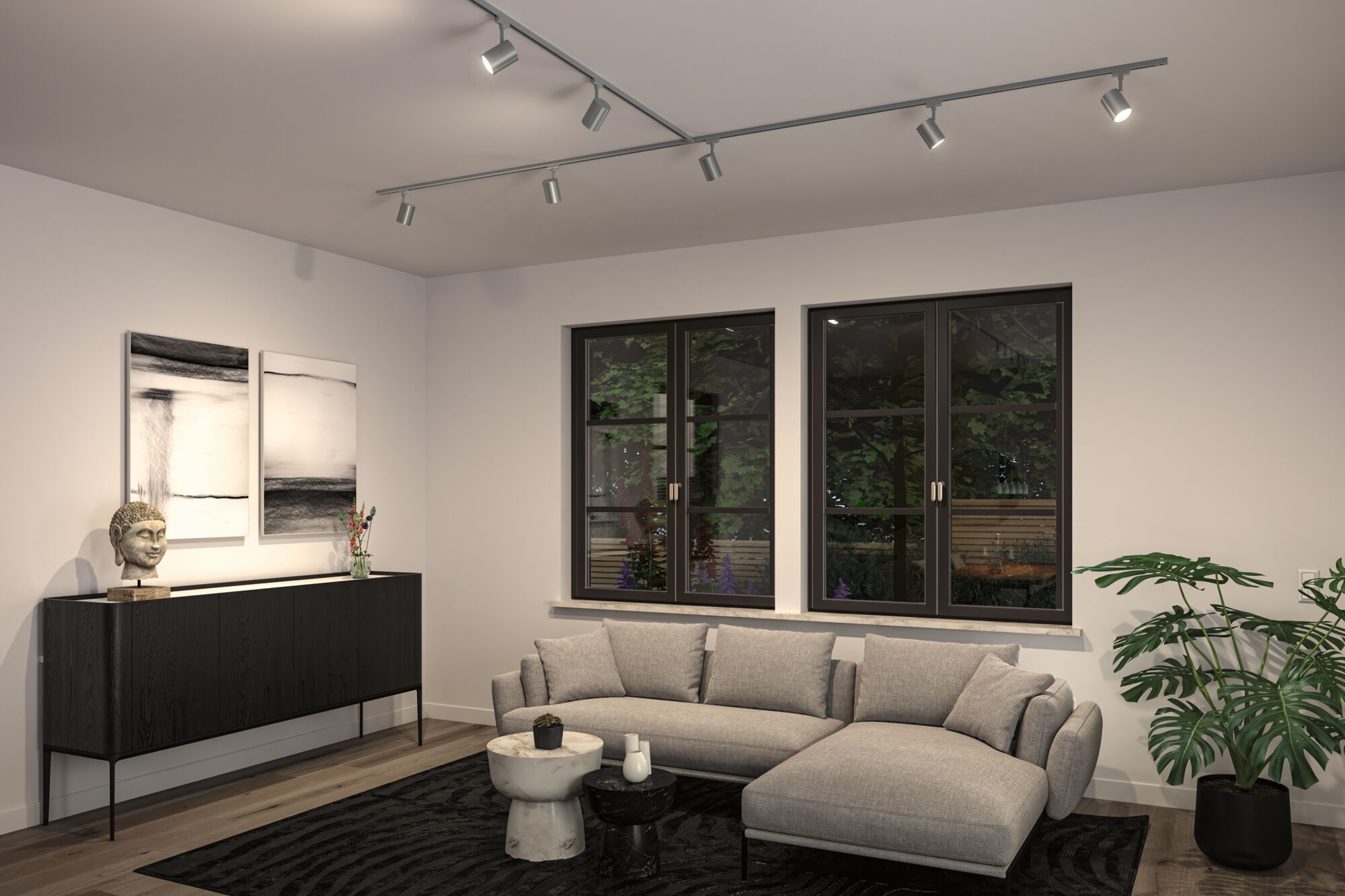 Paulmann LED-Leuchtmittel »5er Pack 460lm 4000K 4,9W RAL 9006 230V« GU10 5 Stk. Neutralweiß