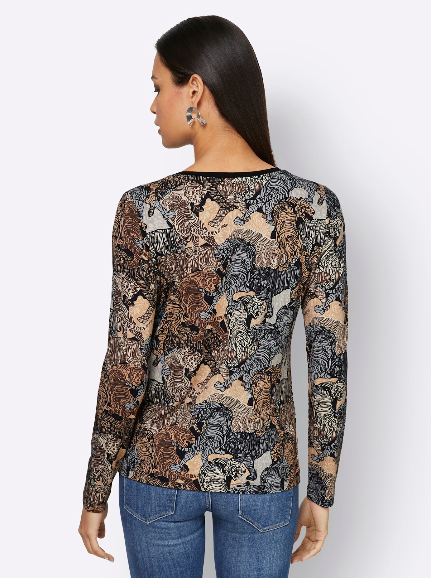 creation L Langarmshirt »Shirt«, (1 tlg.)