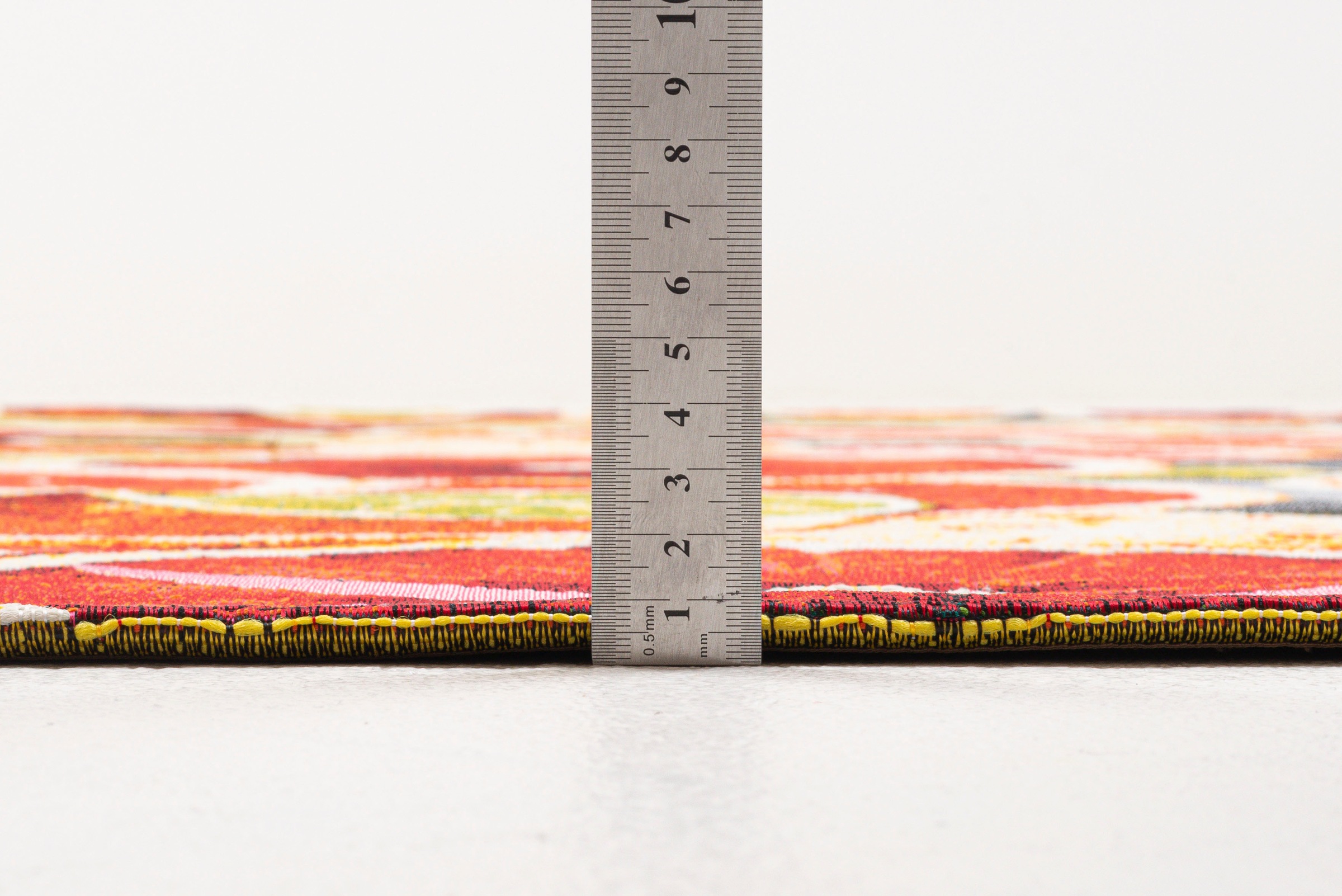 Sansibar Teppich »Rantum Beach 003«, rechteckig, 5 mm Höhe, Flachgewebe, modernes Sommer Design, In- und Outdoor geeignet