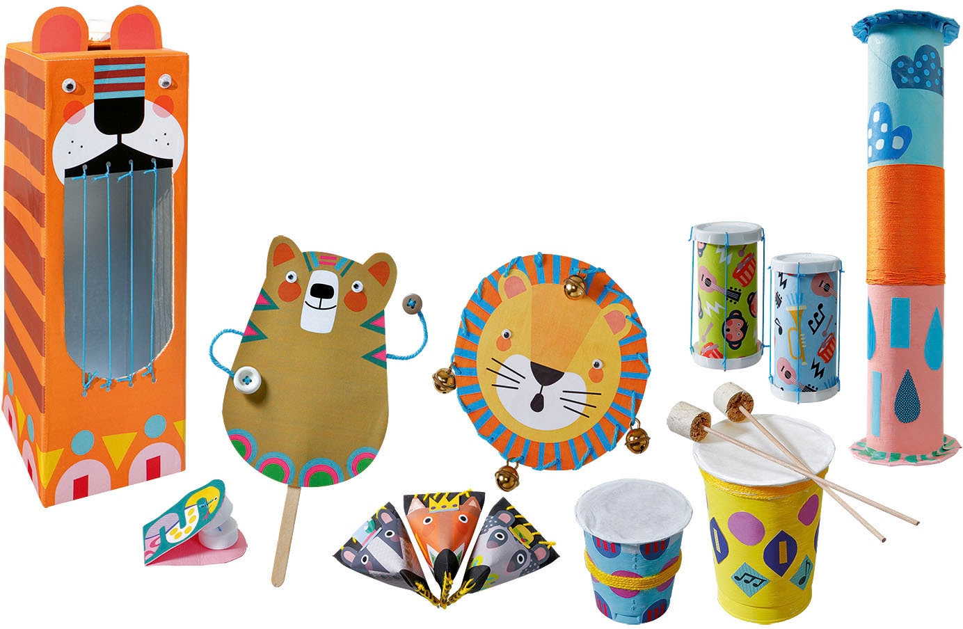 Ravensburger Kreativset »Eco Create, Make your own Music«, Upcycling und basteln in einem