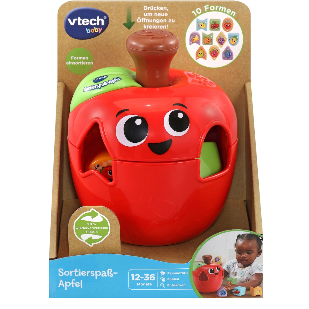 Vtech® Steckspielzeug »Vtech Baby, Sortierspaß-Apfel«