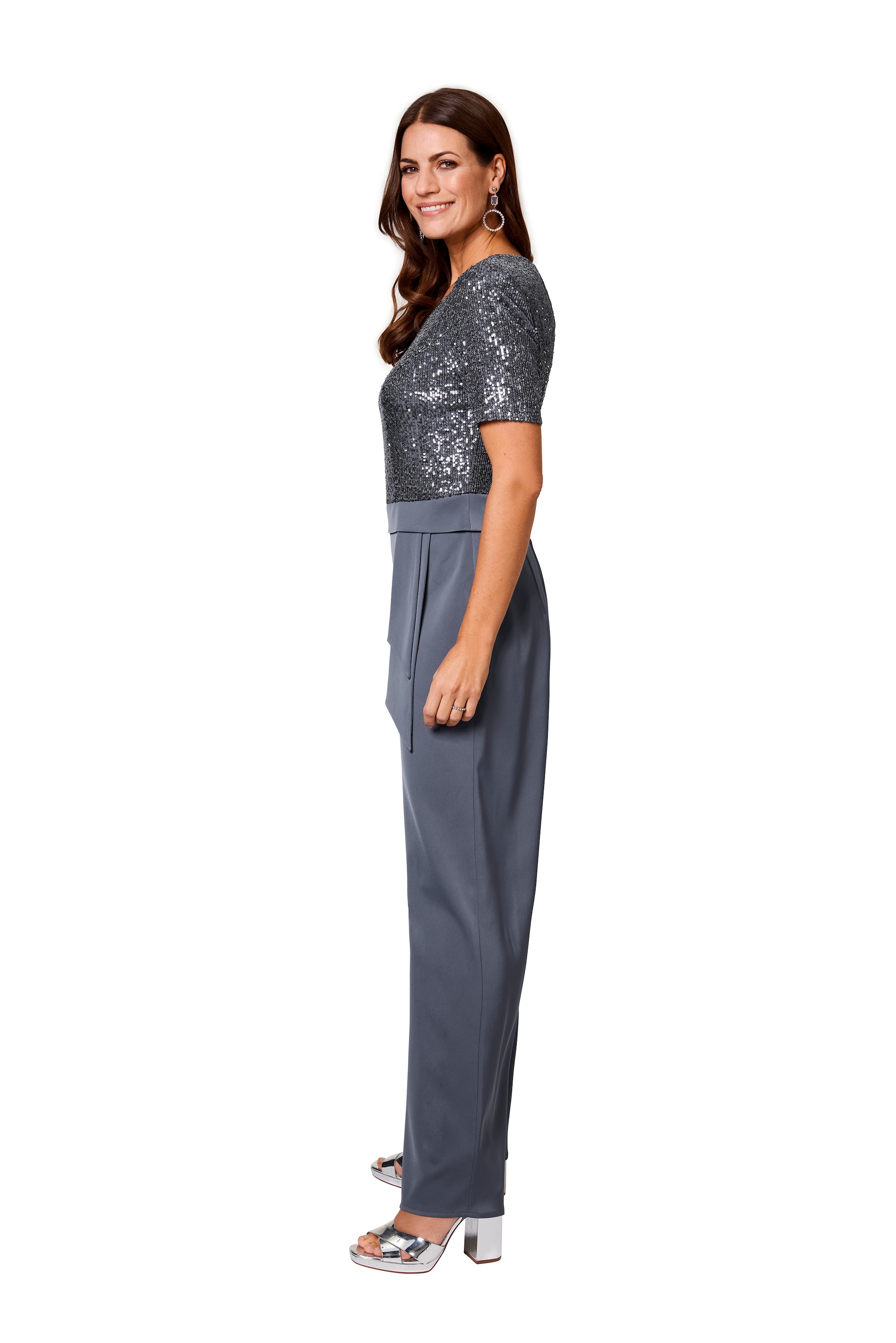 HERMANN LANGE Collection Culotte-Overall, mit Pailletten