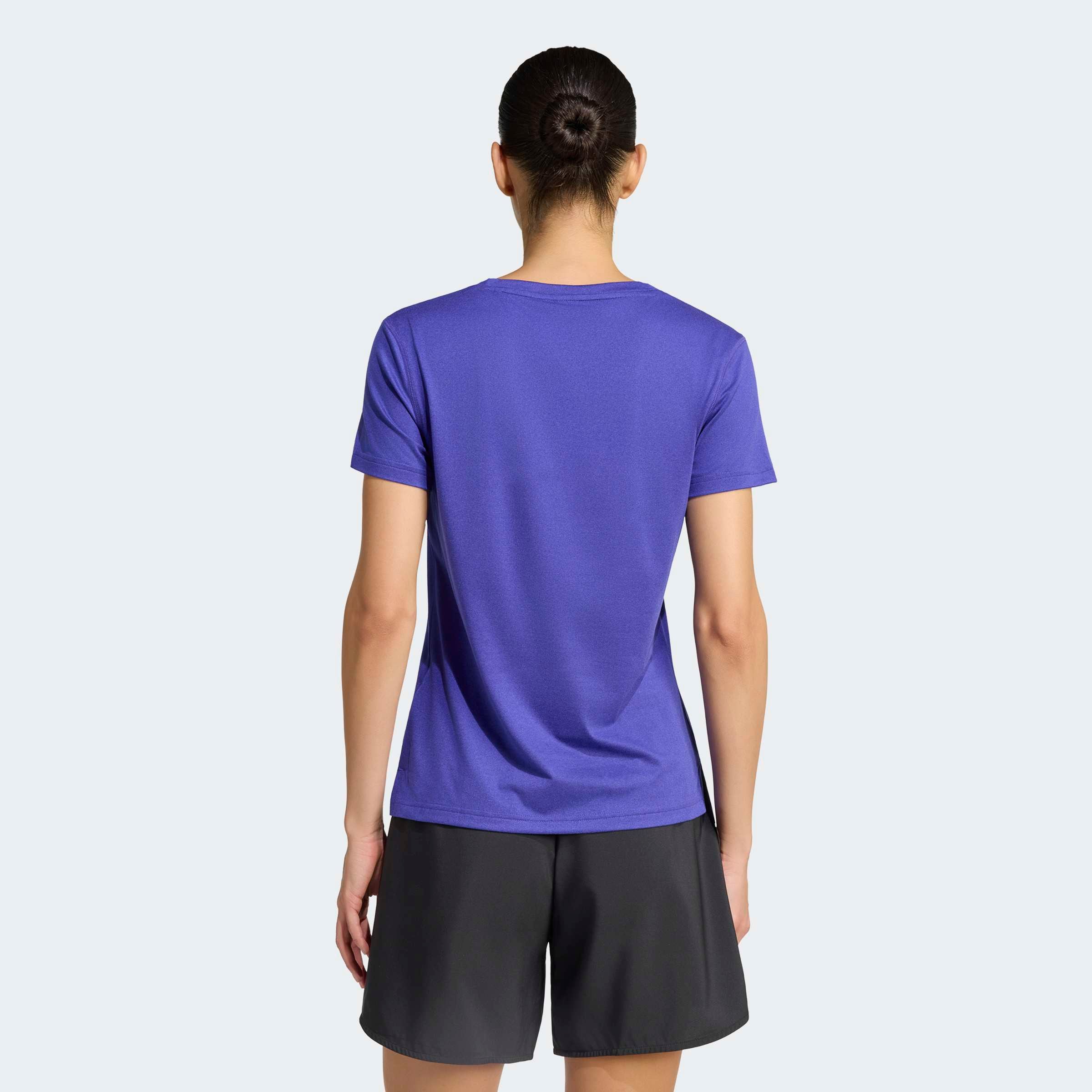 adidas Performance T-Shirt »ADIDAS WORKOUT ESSENTIALS MIT V-AUSSCHNITT« mit V-Ausschnitt, ohne Verschluss
