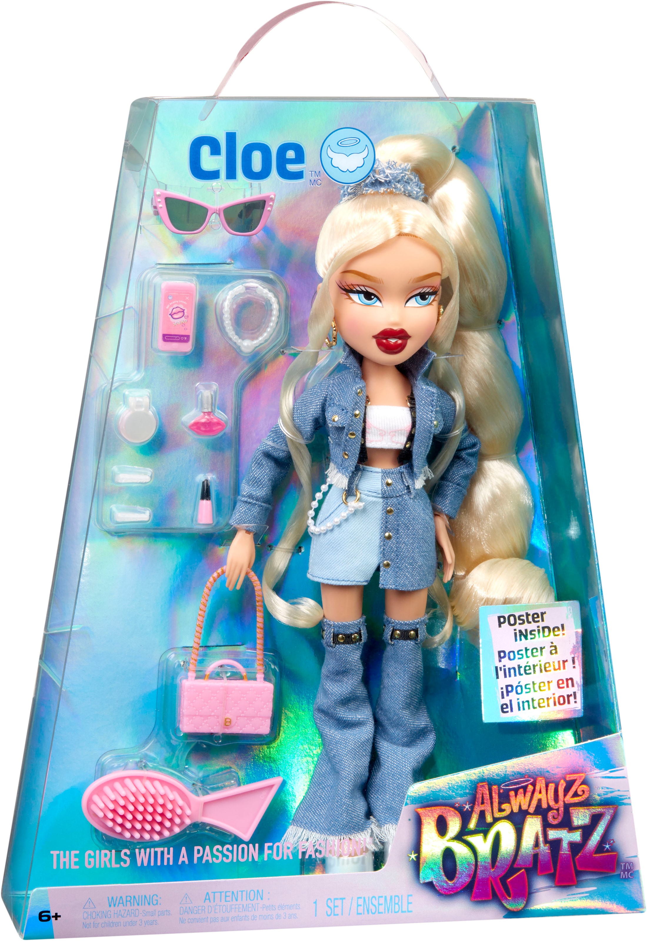 Anziehpuppe »Bratz, Alwayz Bratz Doll - Cloe«, inklusive Poster