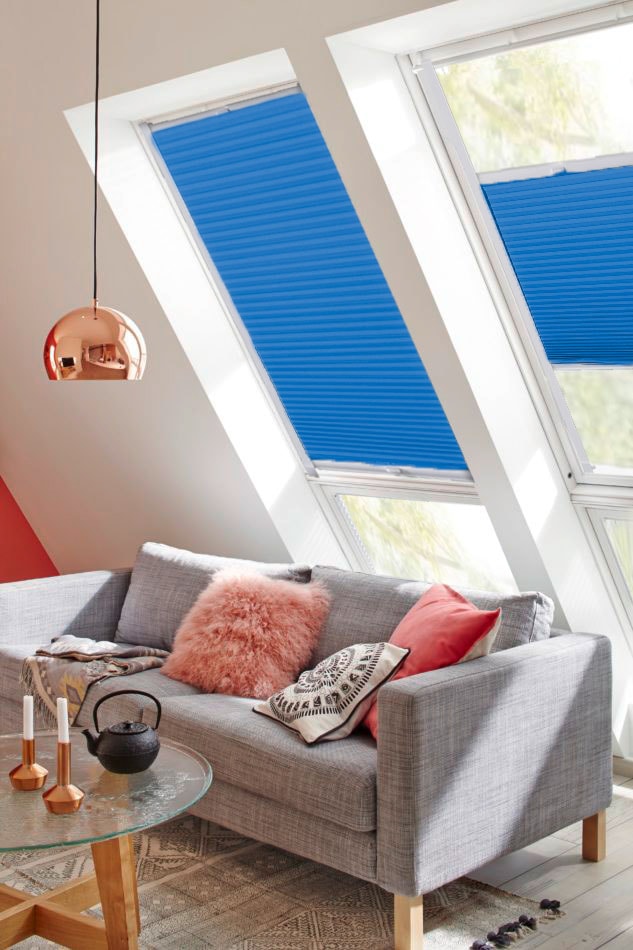 sunlines Dachfensterplissee 3 Führungsschienen TL«, Garantie | verspannt, mit online Honeycomb Jahren XXL Style Lichtschutz, kaufen »StartUp mit