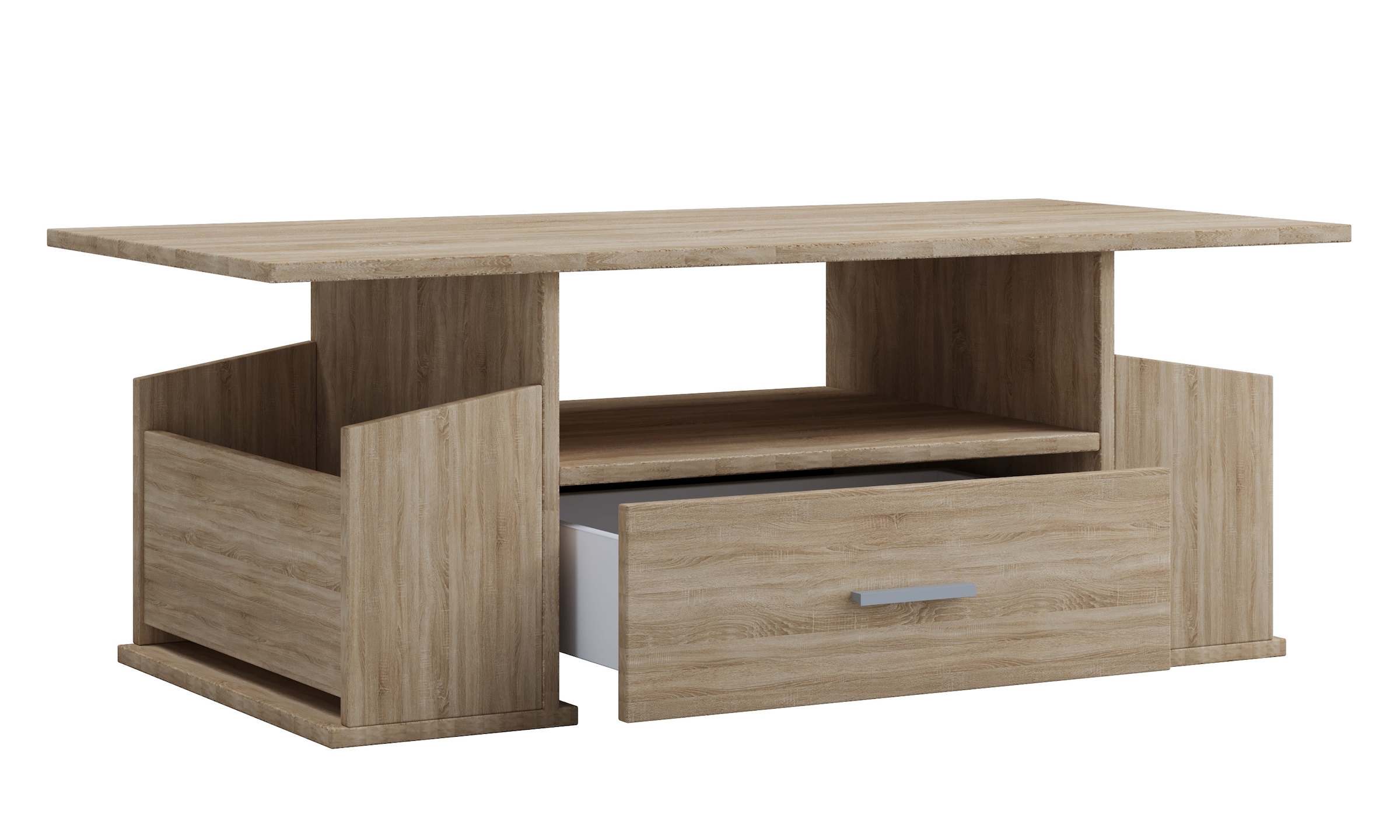 VCM Beistelltisch »Holz Sofatisch Couchtisch Schublade Junata«