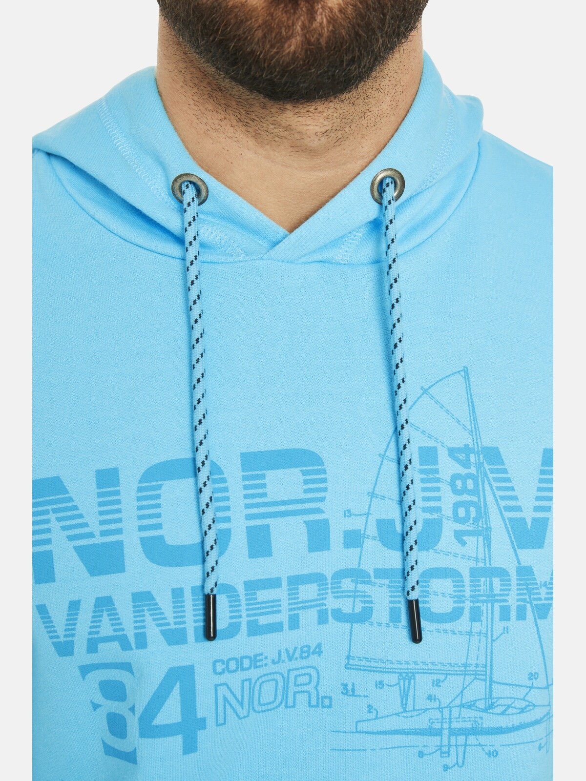 Jan Vanderstorm Kapuzensweatshirt »Sweatshirt JEPPE«, (1 tlg.)