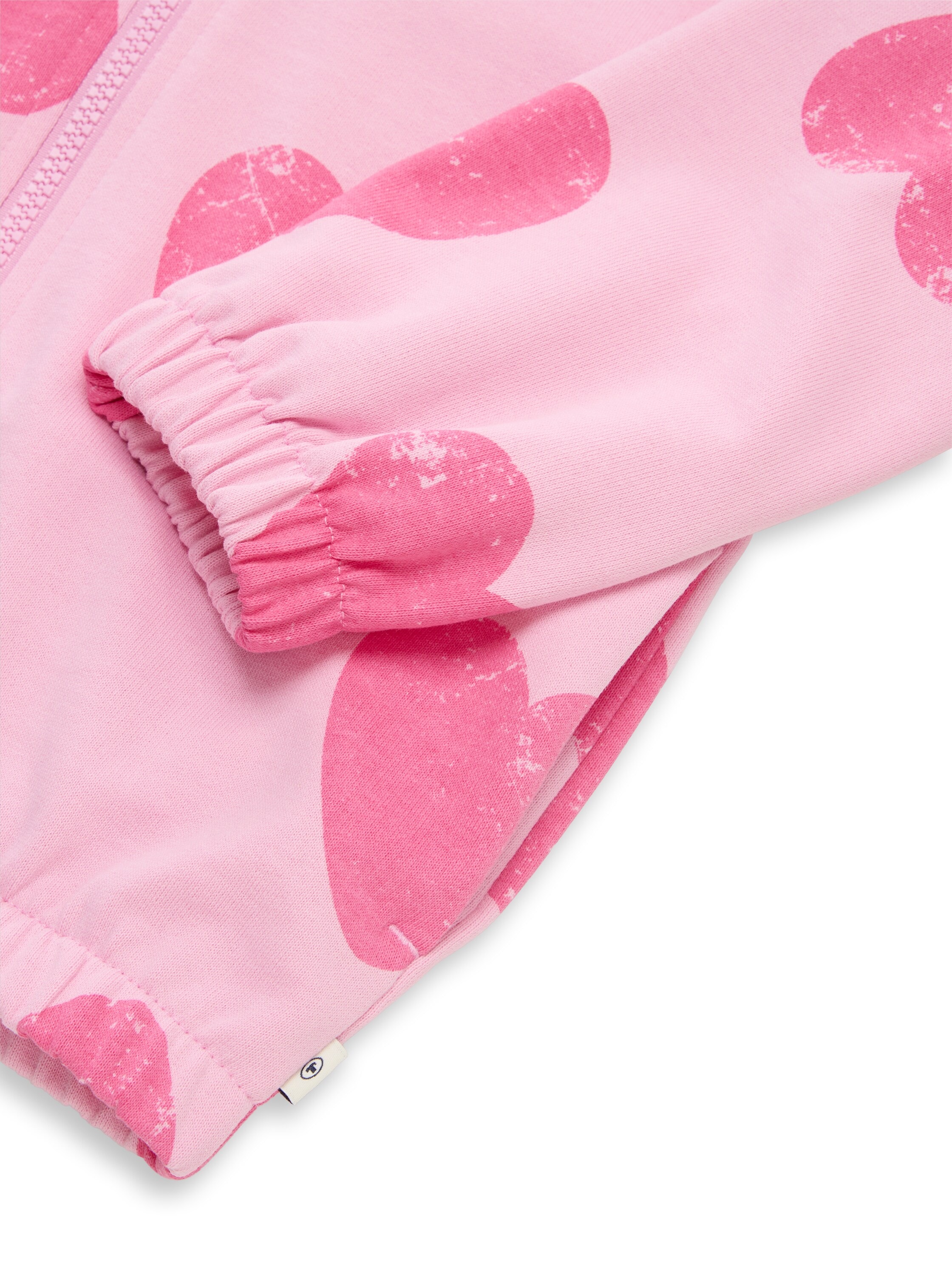 TOM TAILOR Sweatjacke mit All-Over Print