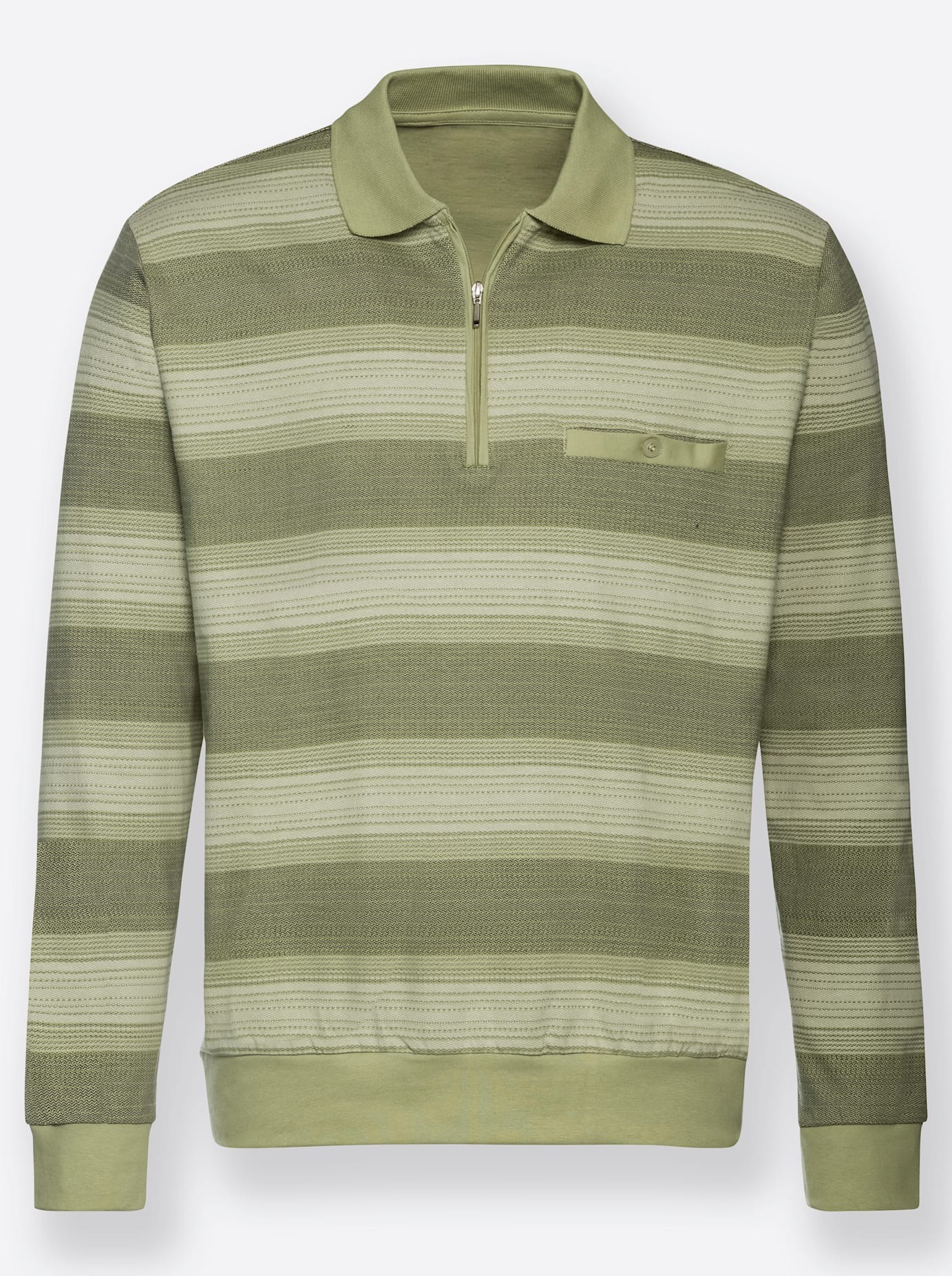 Marco Donati Poloshirt »Langarm-Shirt«, (1 tlg.)