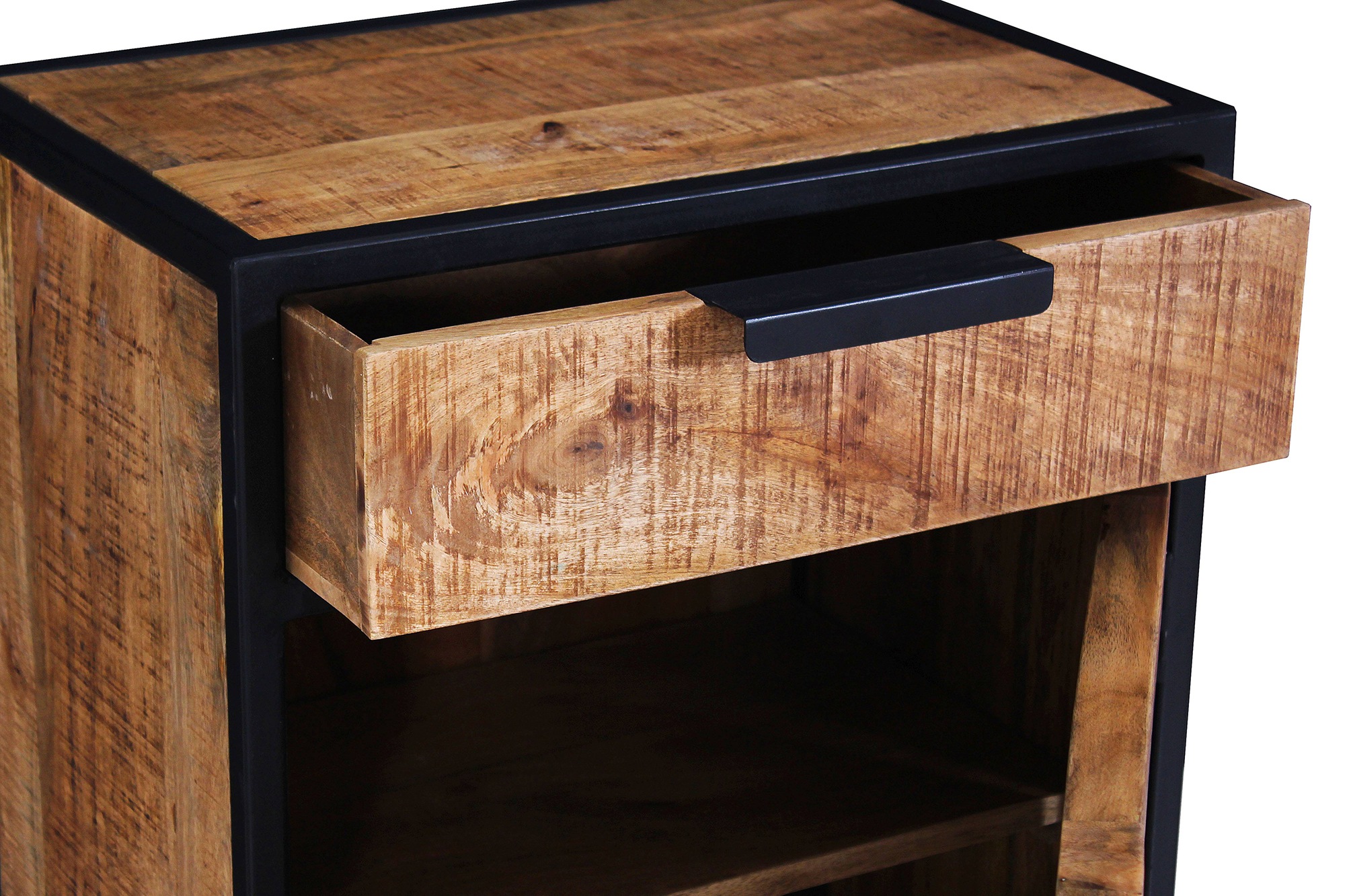 SIT Kommode, Rahmen und Design-Gestell aus schwarzem Metall