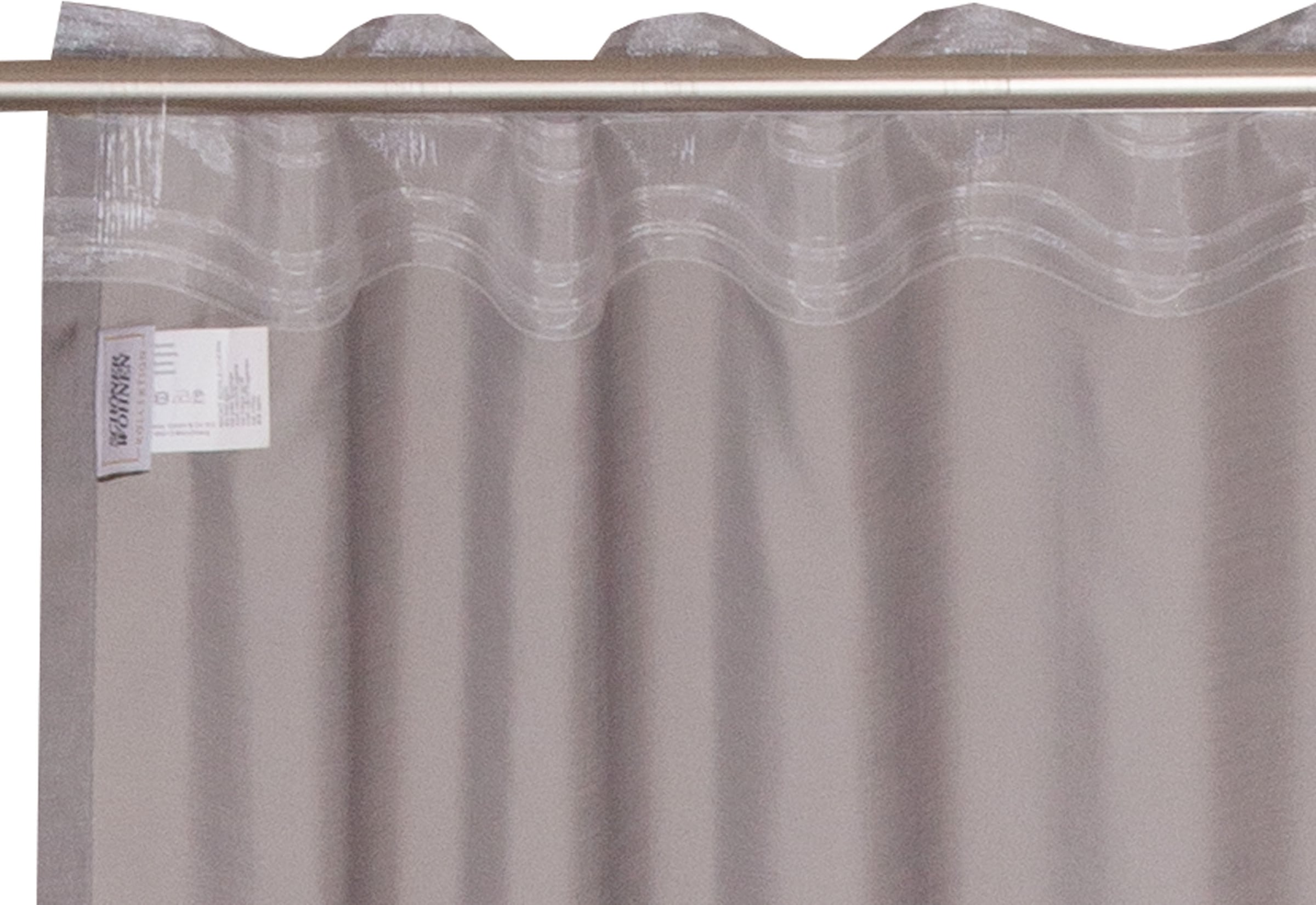 SCHÖNER WOHNEN-Kollektion Vorhang »Solid«, im Look St.), zeilosen, unifarbenen (1