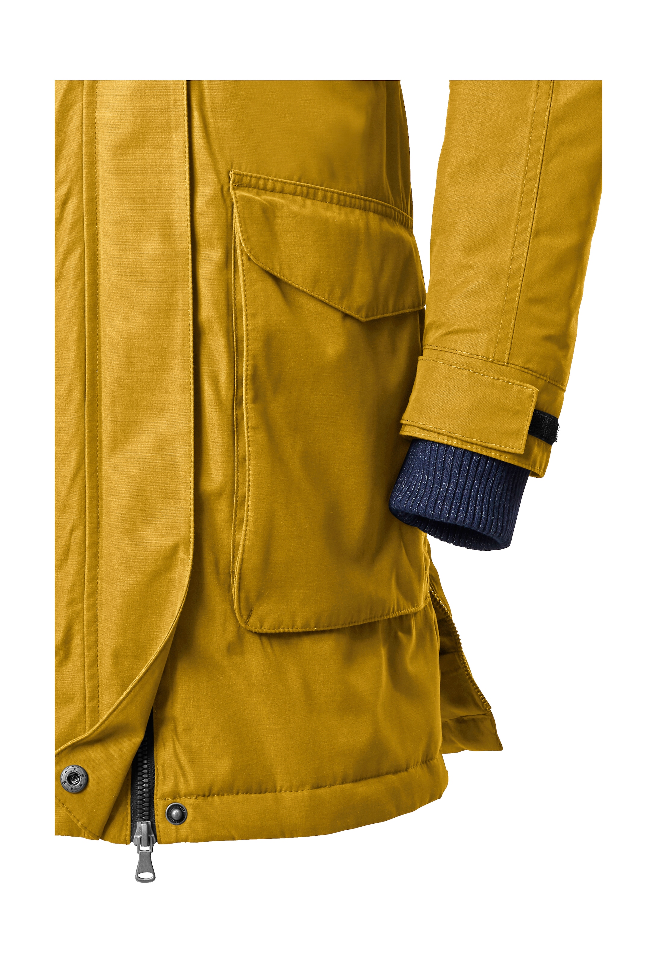 Killtec Funktionsmantel »KOW 186 GRLS CT« Wasserdichter Parka mit abnehmbarer Kapuze und viel Stauraum