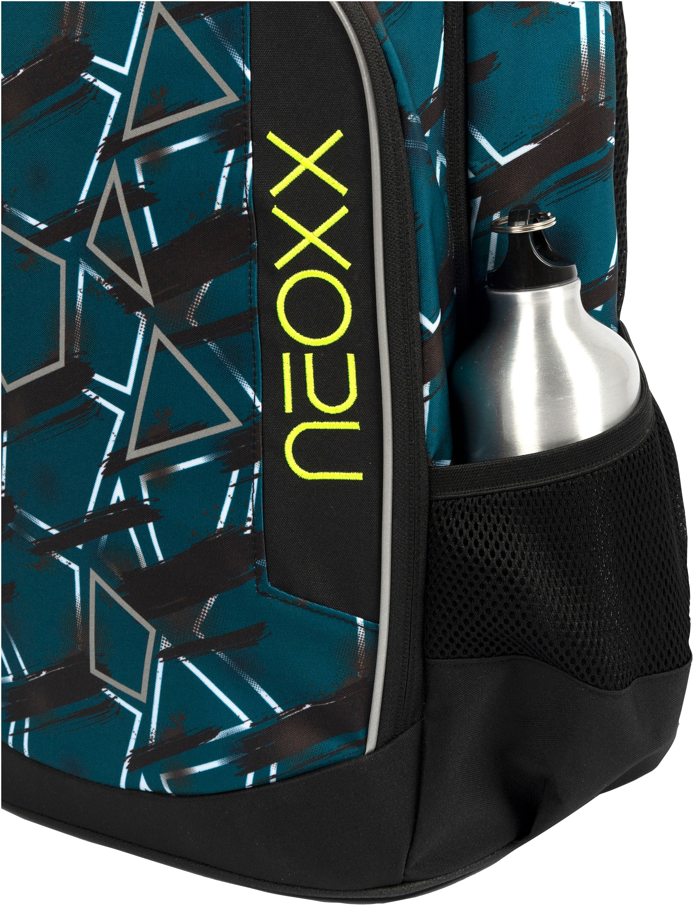 neoxx Schulrucksack »Flow, Flash Yourself«, teilweise aus recyceltem Material