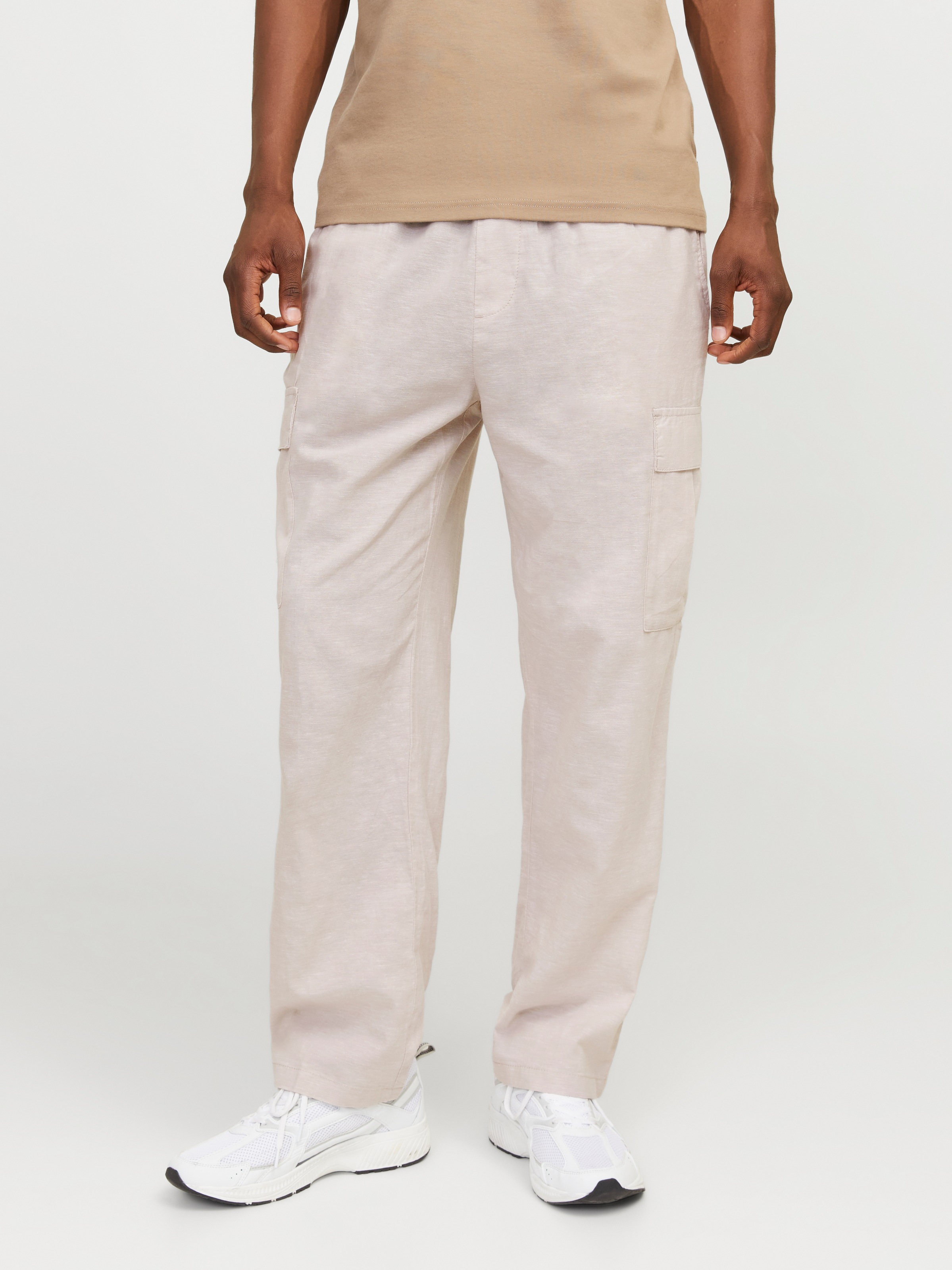 Jack & Jones Cargohose »JPSTKARL SUMMER CARGO SN STYD«, mit Taschen