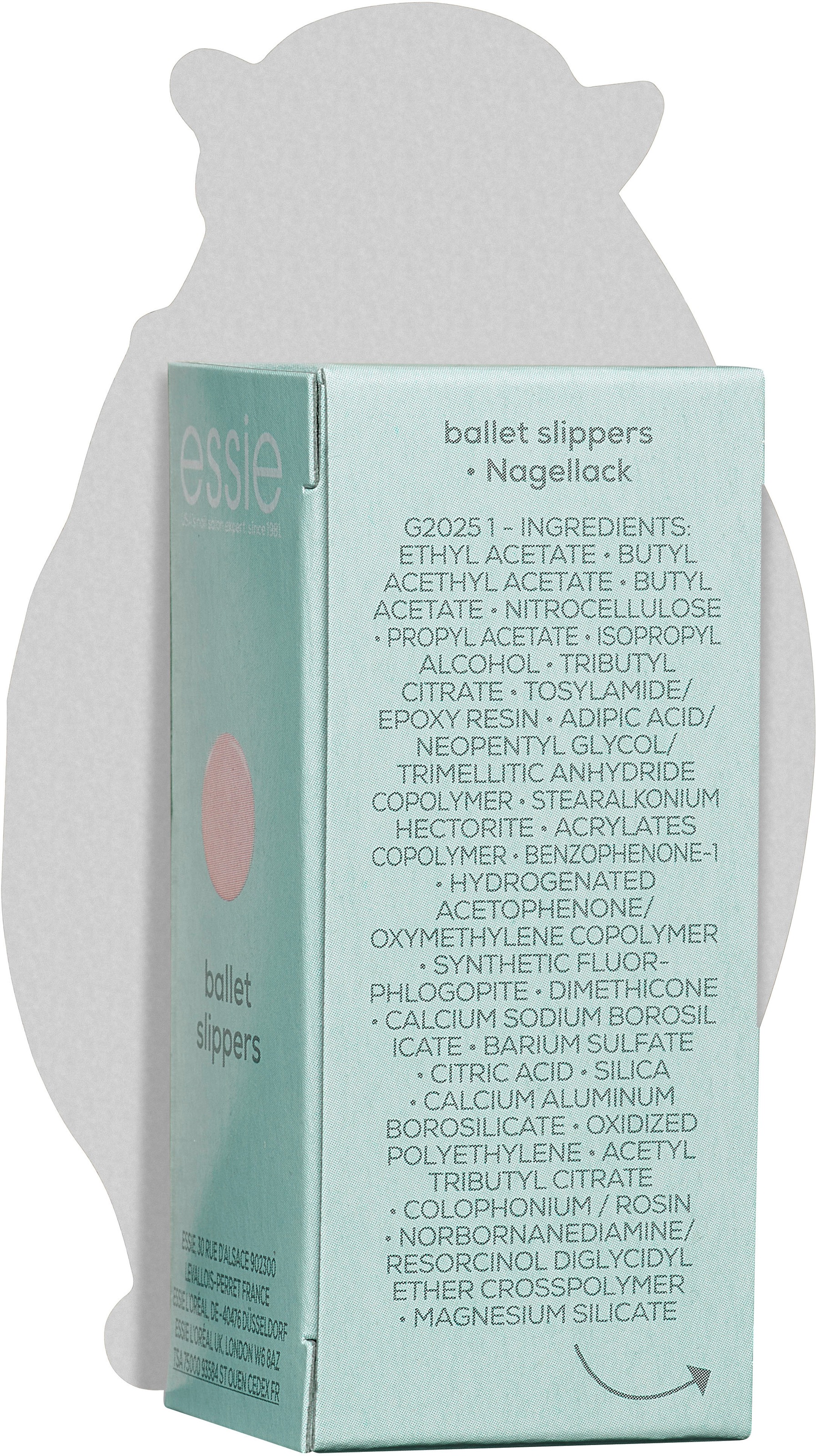 essie Nagellack-Set »Essie Nagellack X-Mas Coffret Eisbär«, mit natürlichen Inhaltsstoffen