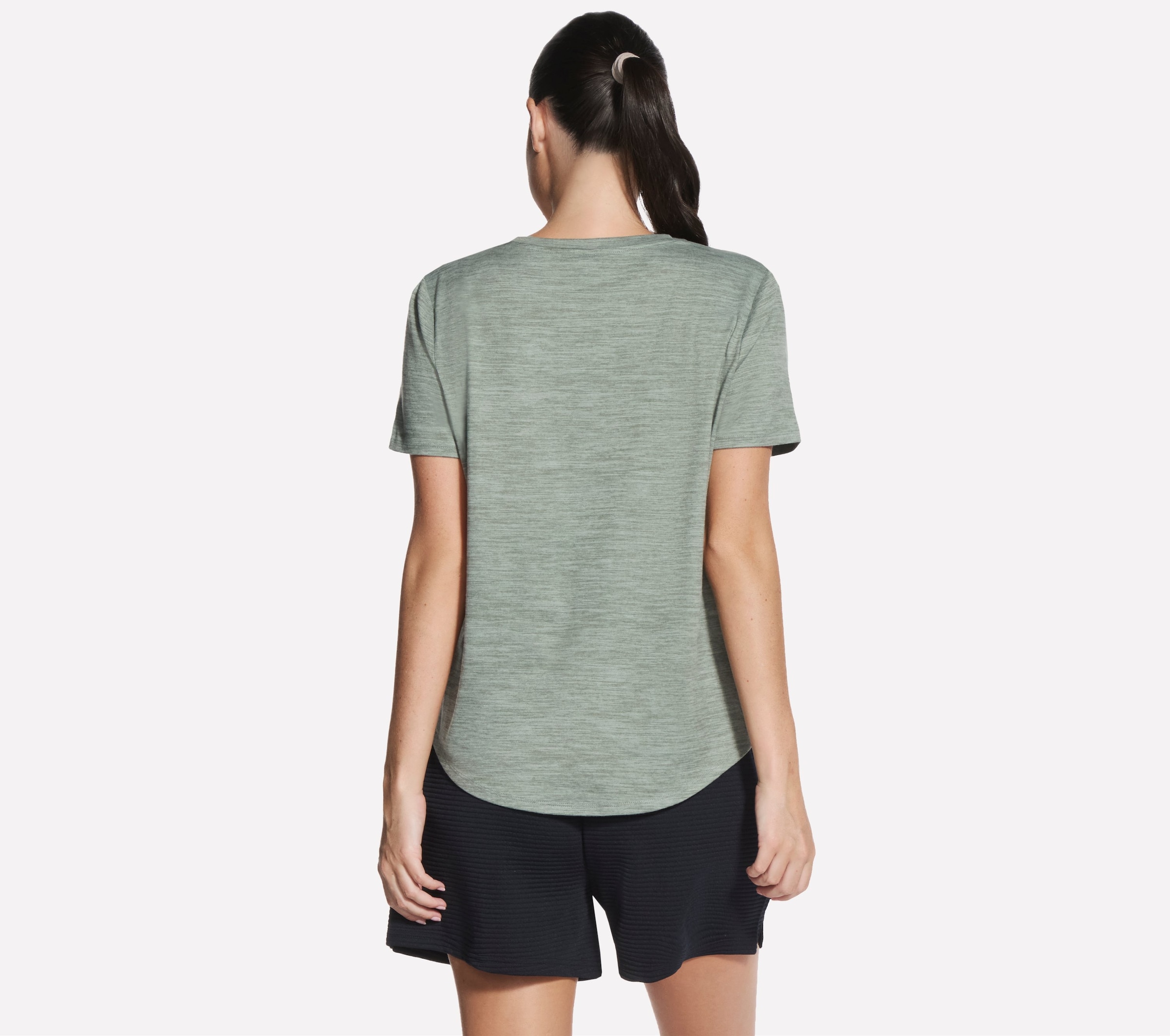Skechers Funktionsshirt »Women's Tshirt« elastisches Material, aus Jersey, mit Rundhalsausschnitt, Kurzarm