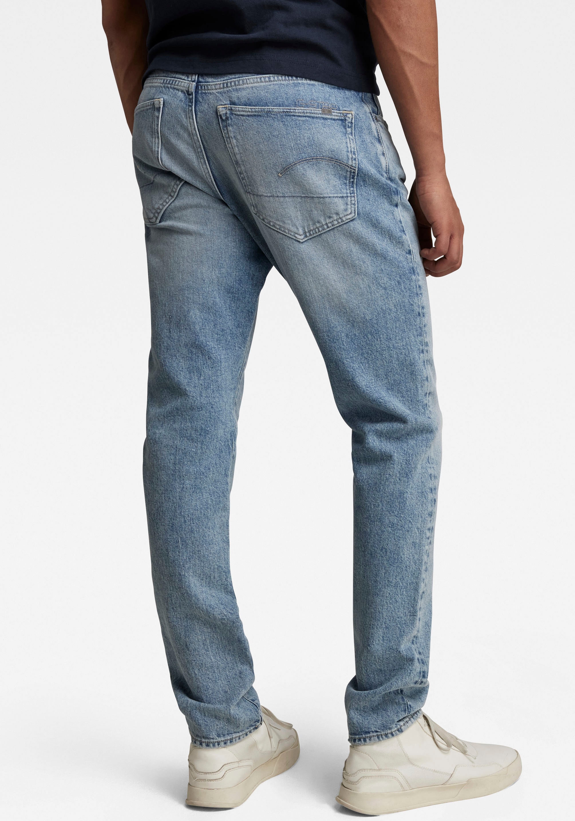 G-STAR Slim-fit-Jeans »3301 Slim«, mit toller Waschung und Elasthan