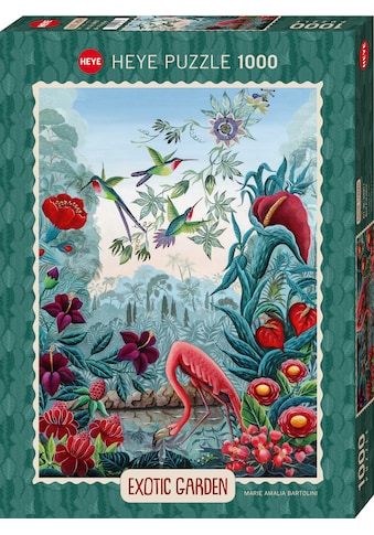 Puzzle »Bird Paradise / Exotic Garden«, Made in Germany