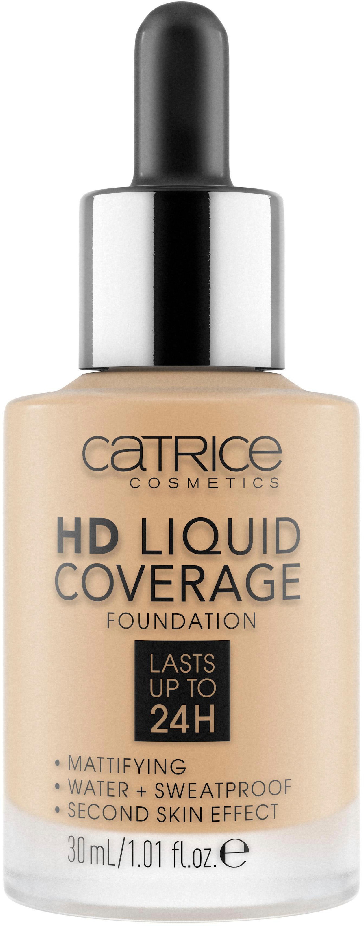 Catrice Foundation »HD Liquid ♕ Foundation« Coverage bei