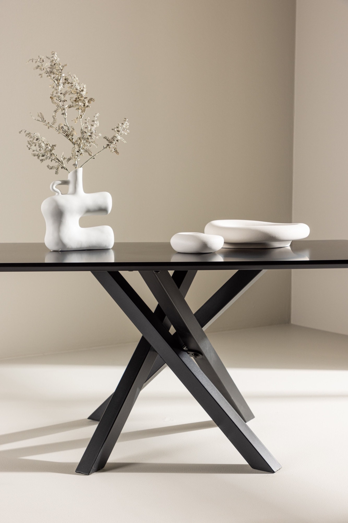 Venture Home Couchtisch »Piazza, rechteckiger Couchtisch in elegantem Schwarz, 100 × 60 cm« Sofatisch, MDF, rechteckig, einheitlich, modern, raffiniert