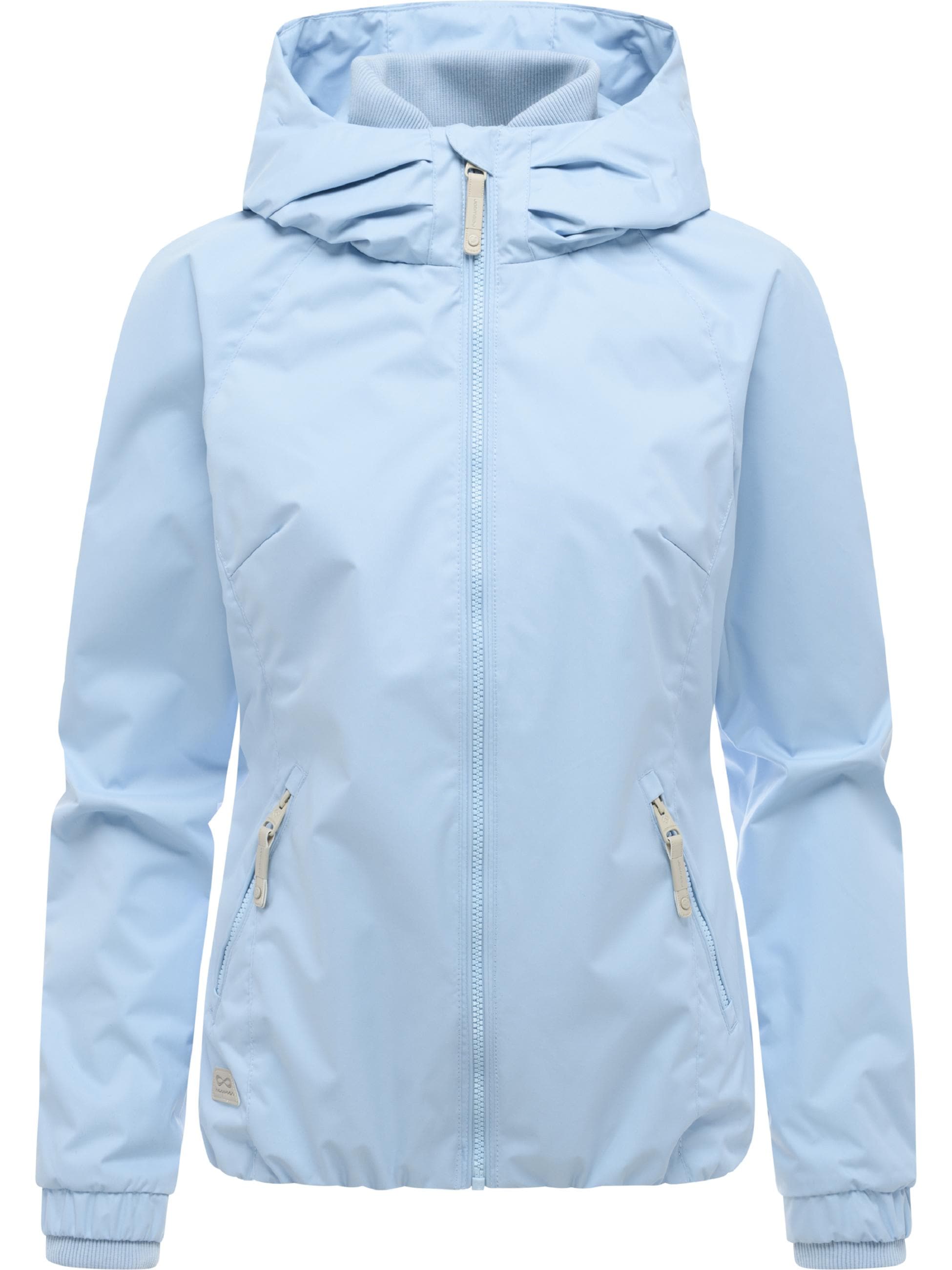 Ragwear Outdoorjacke »Übergangsjacke Dizzie« mit Kapuze Wasserdichte Übergangsjacke mit großer Kapuze