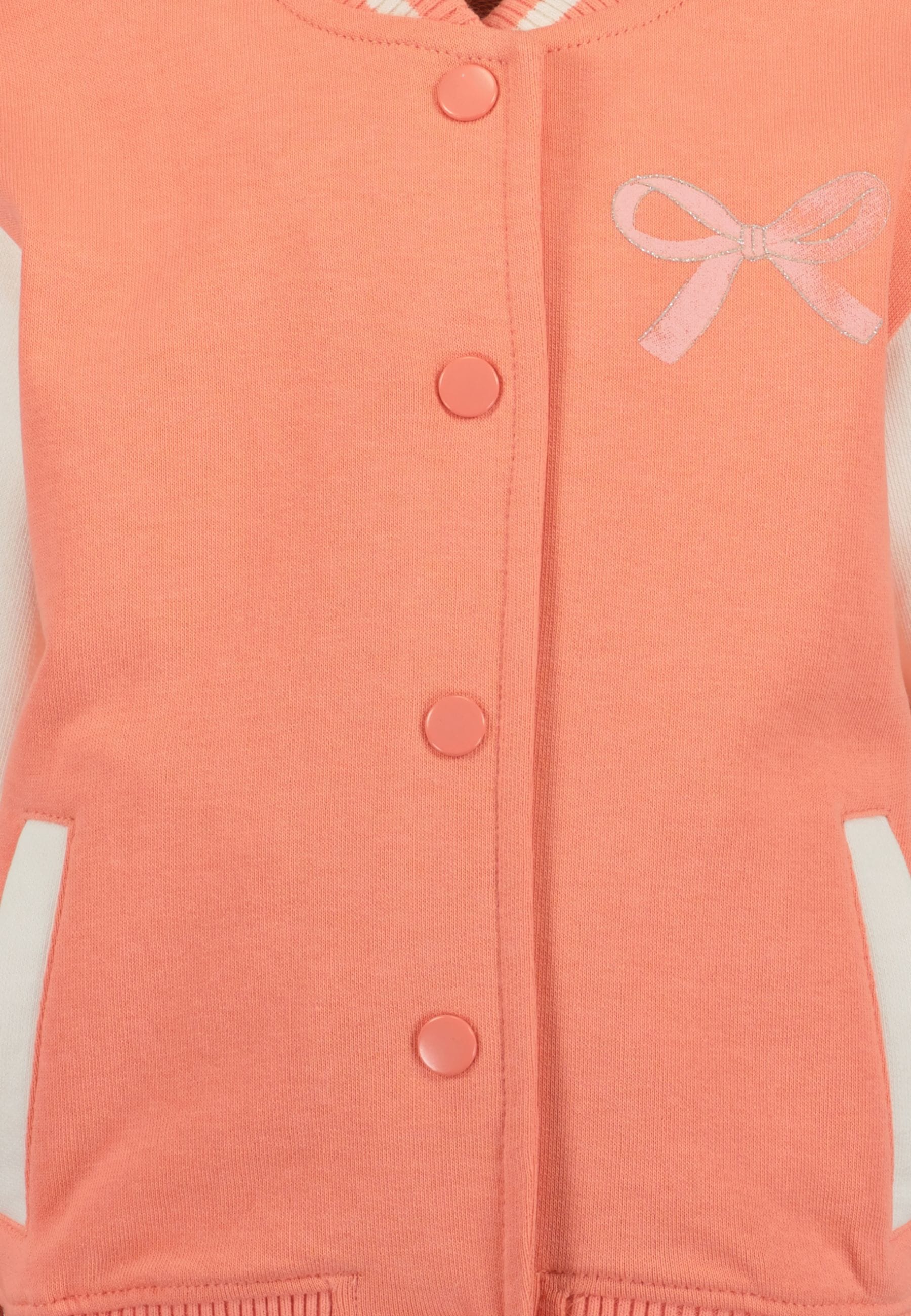 Blue Seven Sweatjacke im Collage-Look