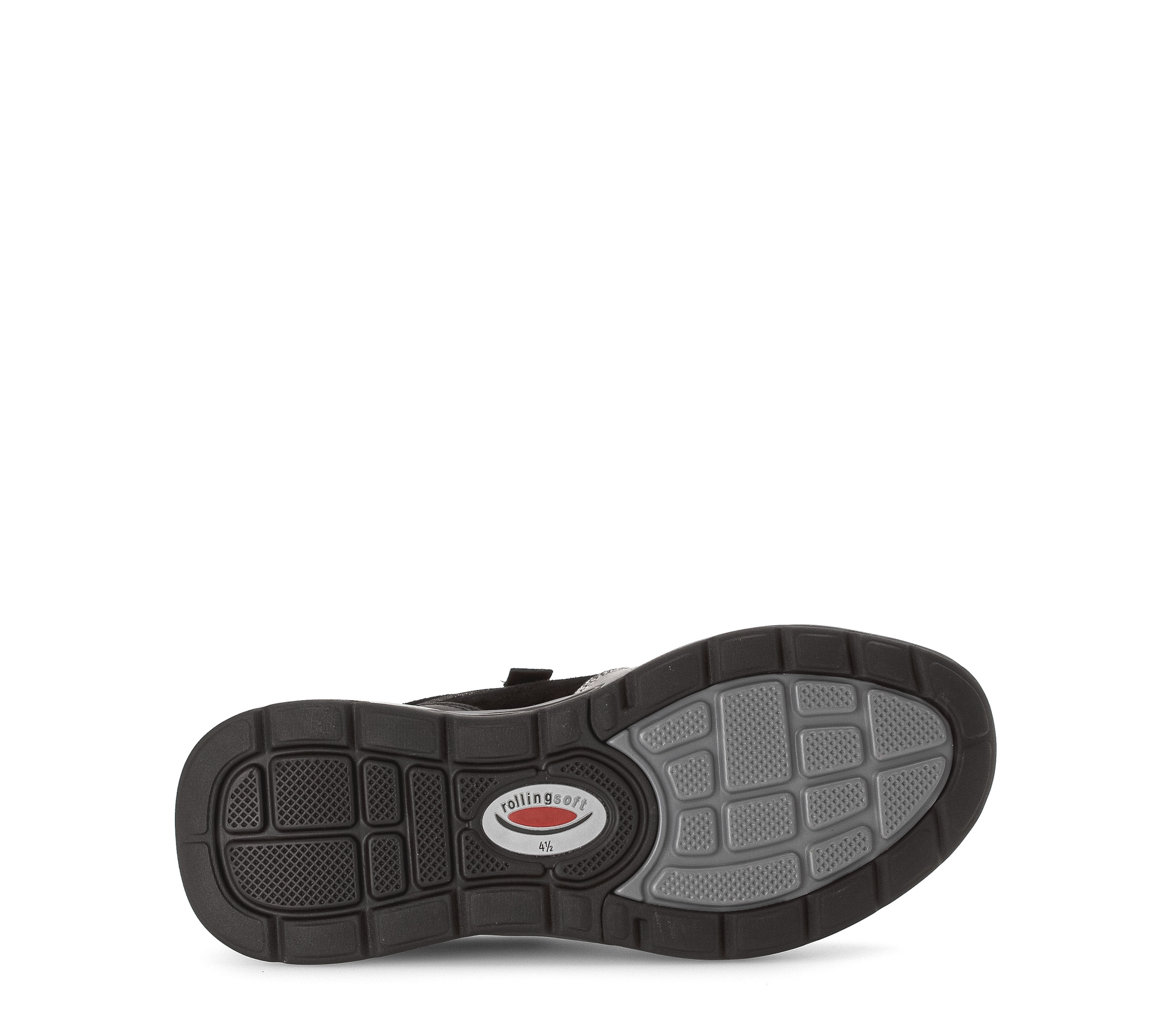 rollingsoft Keilsneaker  Freizeitschuh, Halbschuh, Schnürer mit modischen Kontrastbesätzen