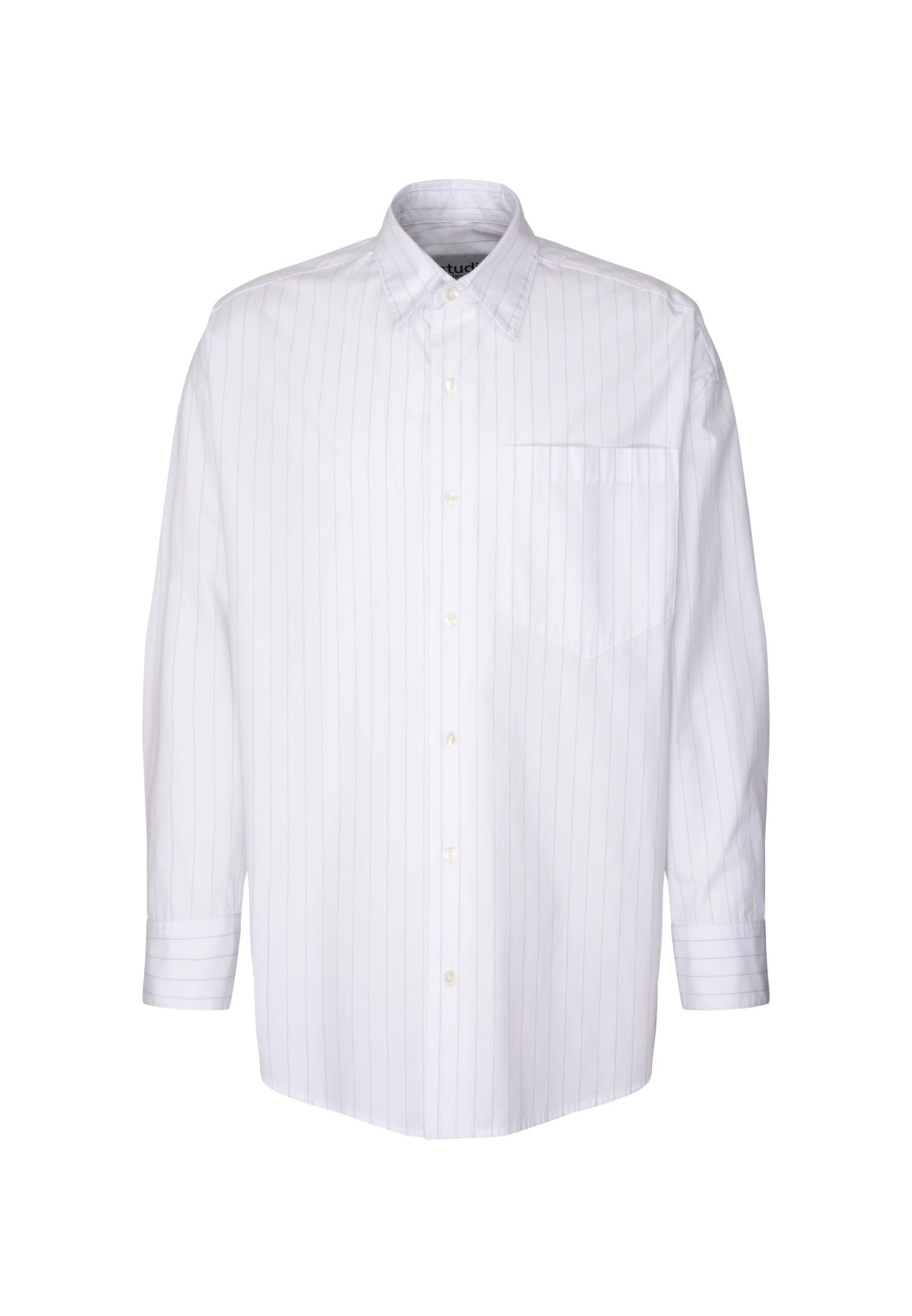 studio seidensticker Businesshemd »Studio« Oversized Langarm Kentkragen Streifen