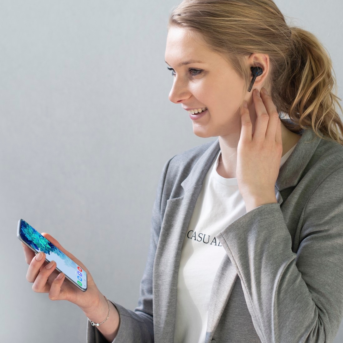 A2DP »Bluetooth® UNIVERSAL In-Ear-Kopfhörer Ear Hama Assistant ➥ Wireless, Sprachsteuerung, Bluetooth-HFP-HSP, True Bluetooth-AVRCP Kopfhörer | Berührungssteuerung, Siri Sprachassistenten Google und Ladebox«, In Anschluss, XXL USB-C Garantie Jahre 3