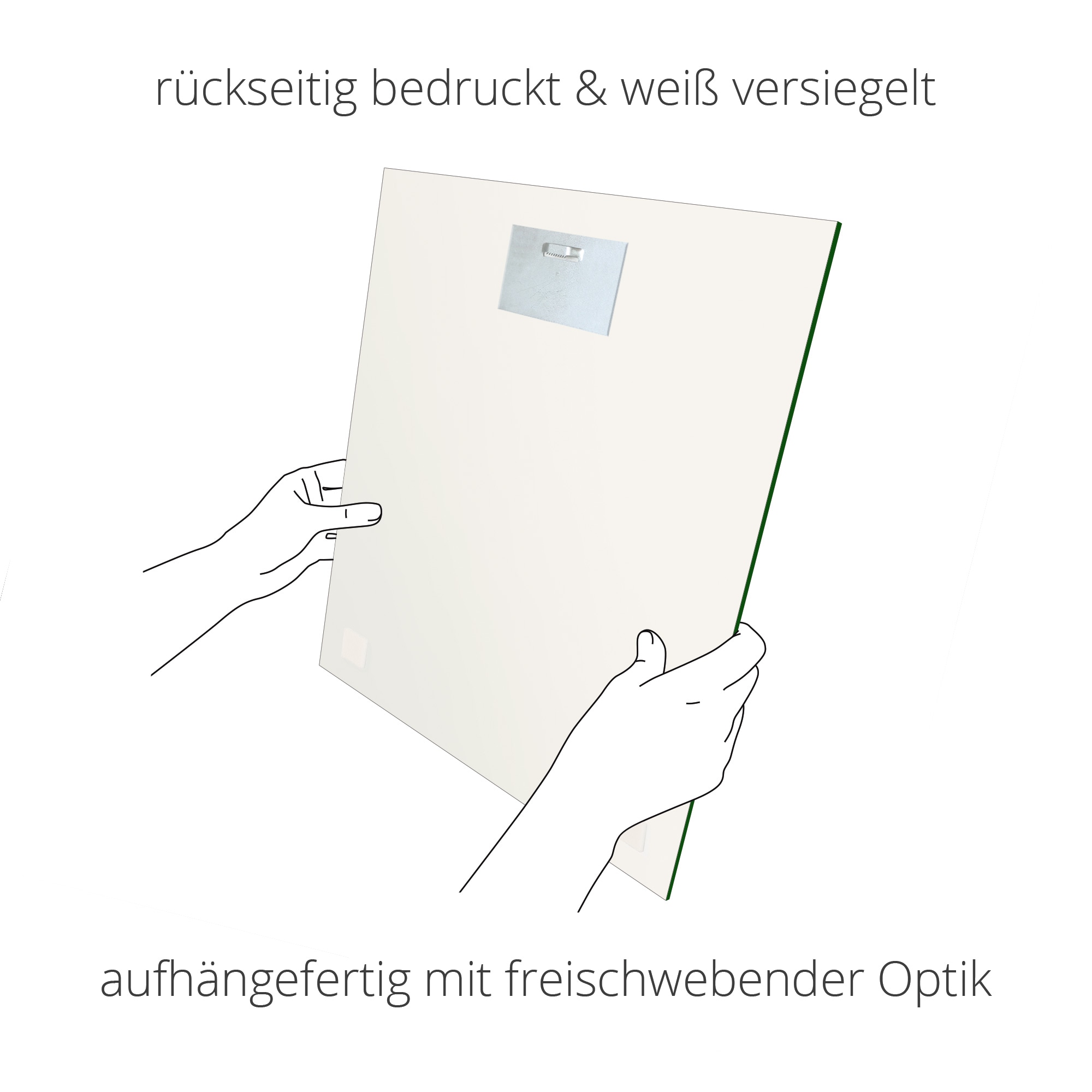 bestellen Artland Raten Glasbild verschiedenen (1 in Größen St.), »Rotkehlchen«, Vögel, auf